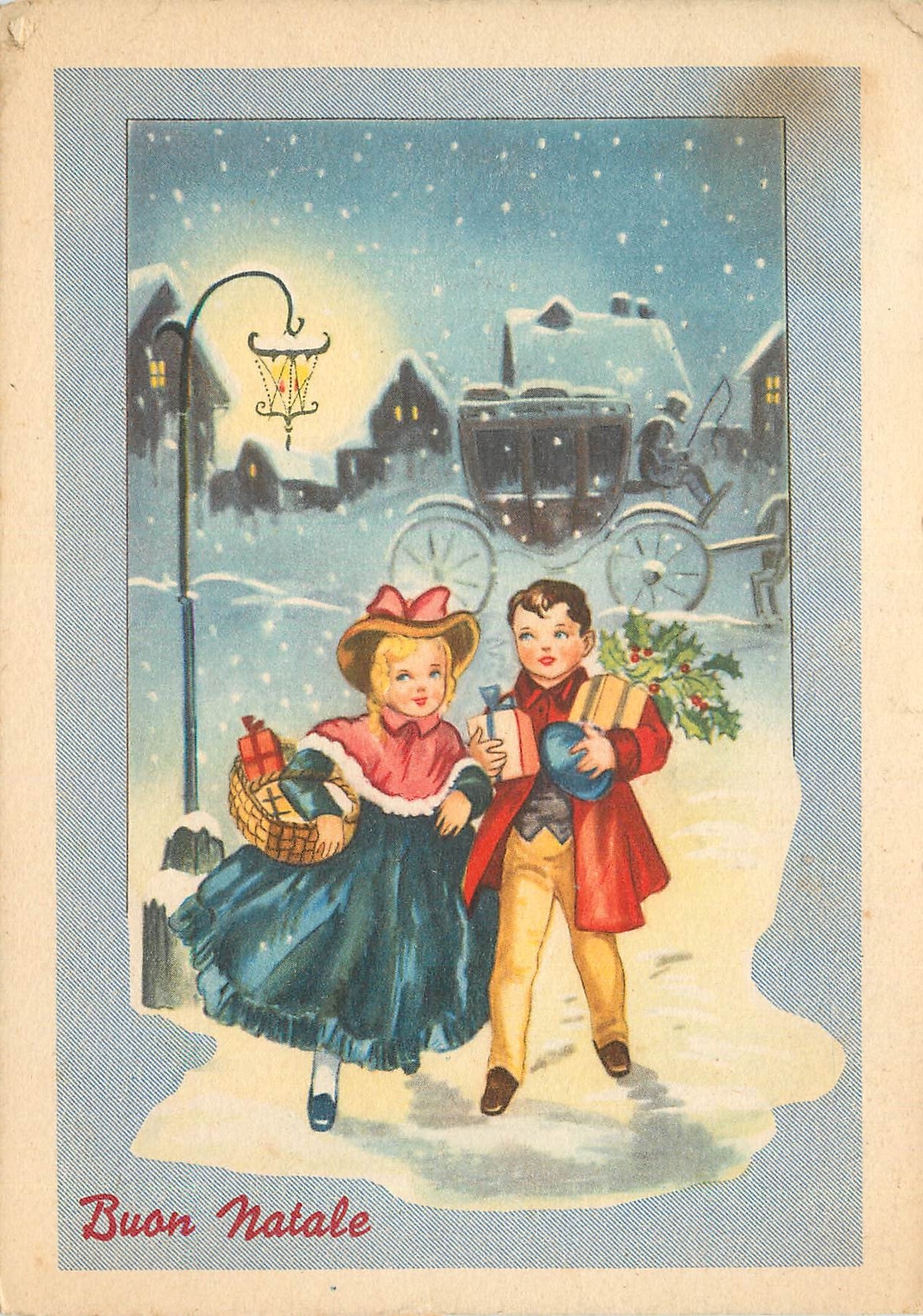 CPM Buon natale