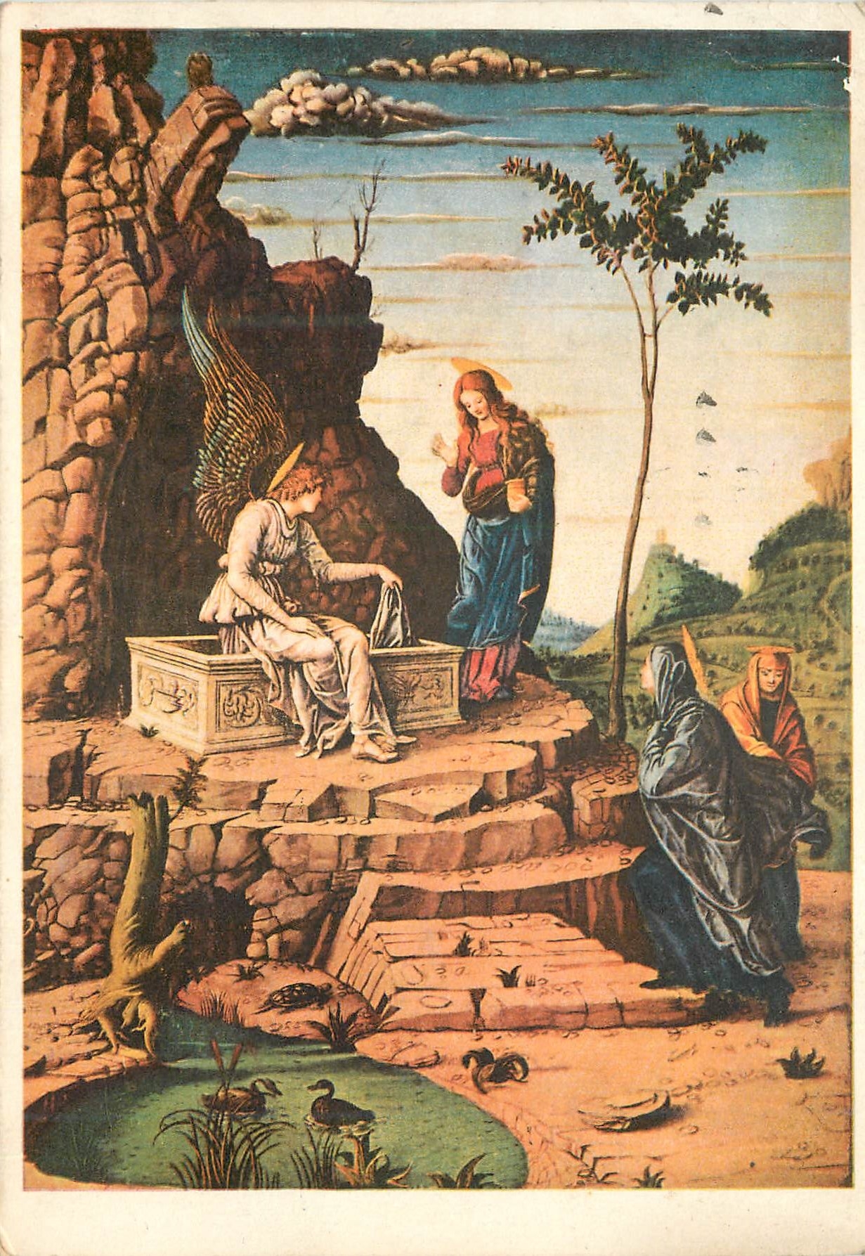 CPM Andrea mantegna le marie al sepolcro