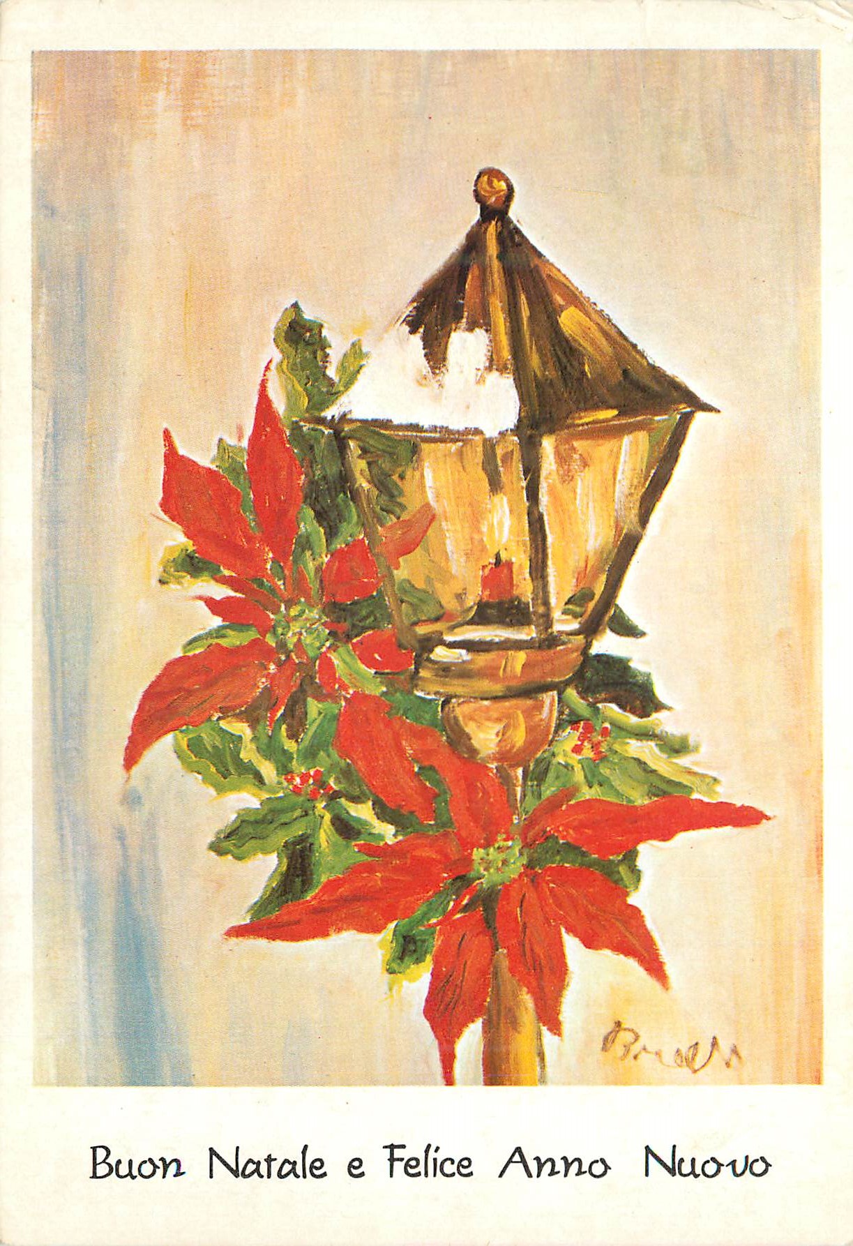 CPM Buon natale e felice anno nuovo