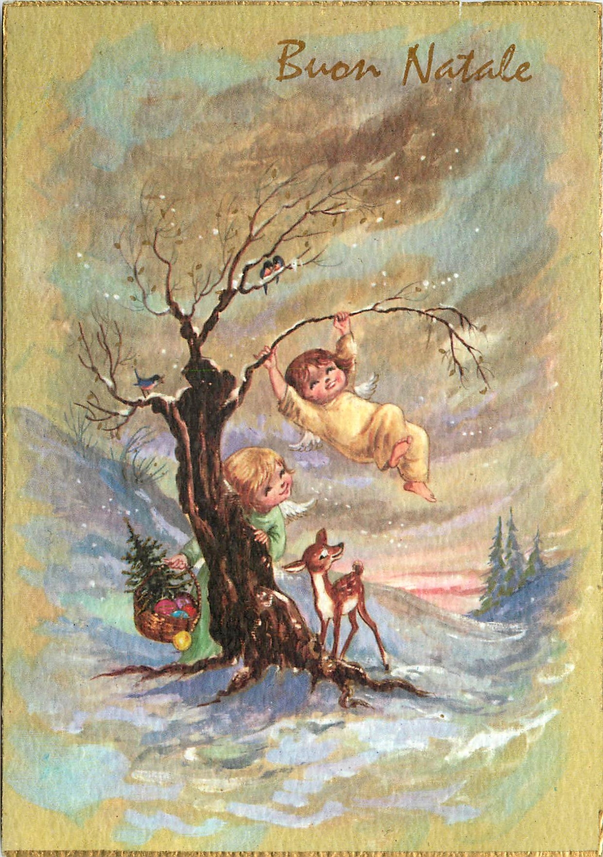 CPM Buon natale