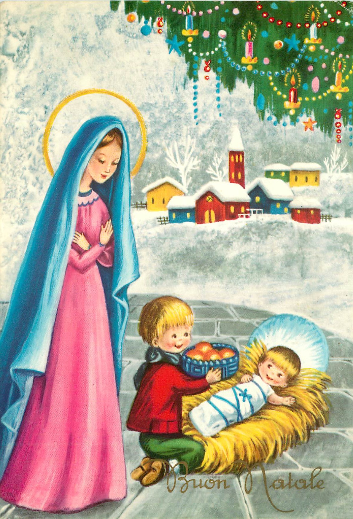 CPM Buon natale