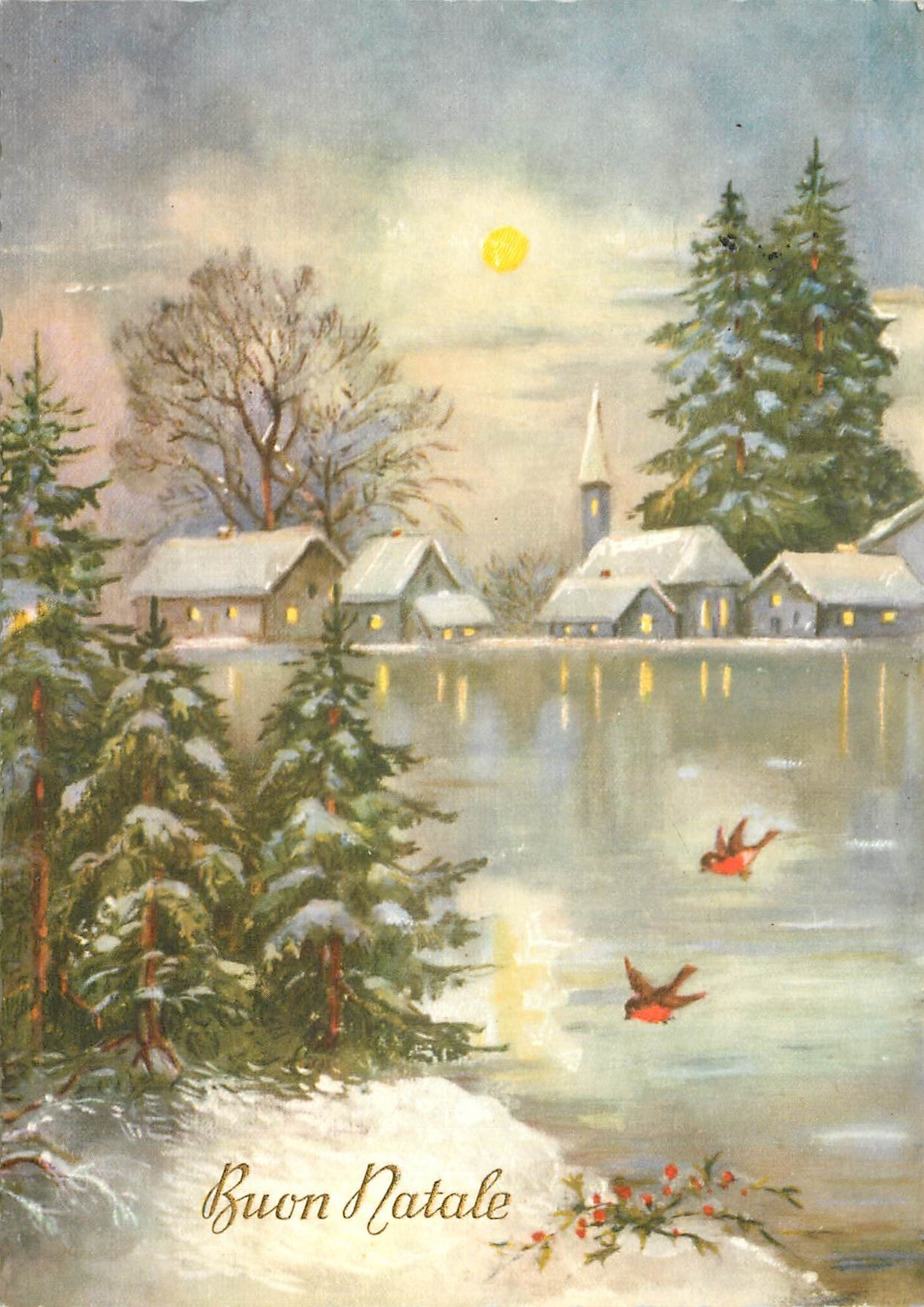 CPM Buon natale