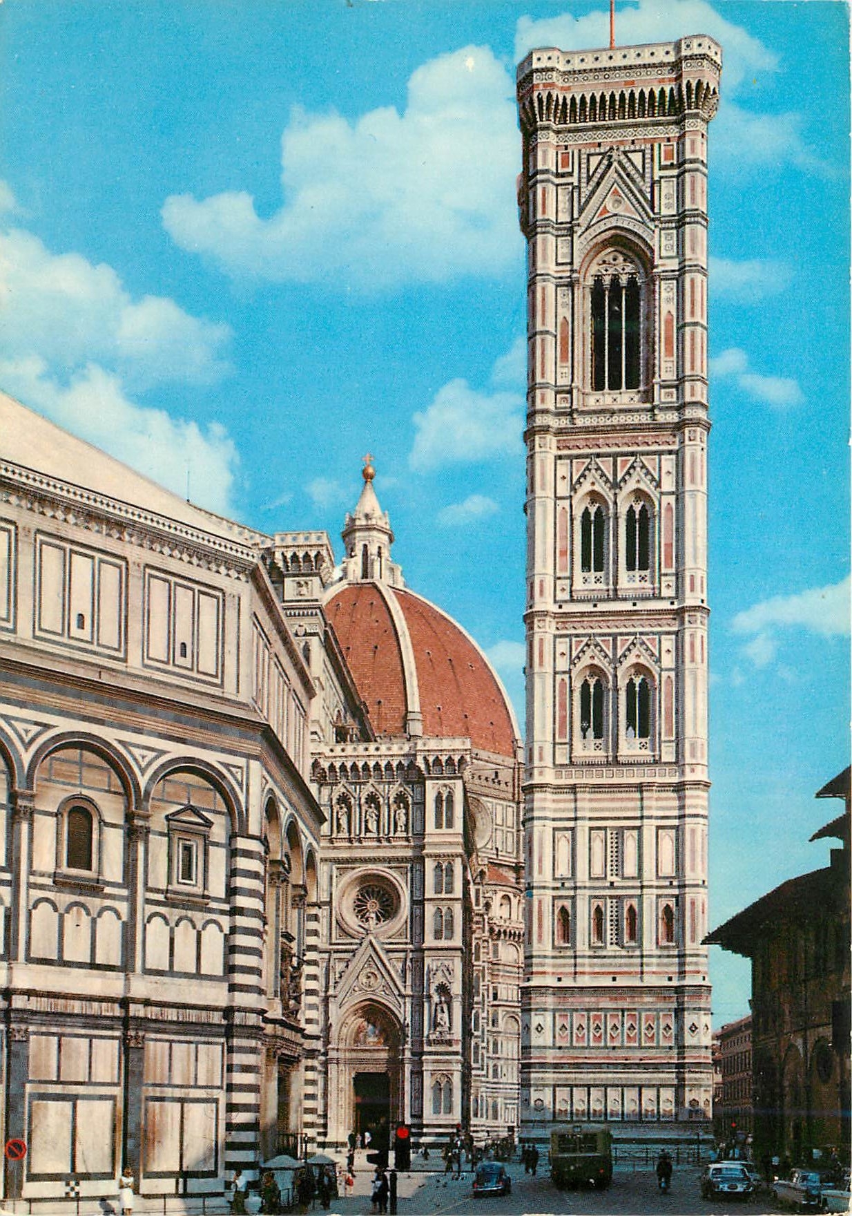 CPM Firenze baptistere clocher de giotto cathedrale et dome