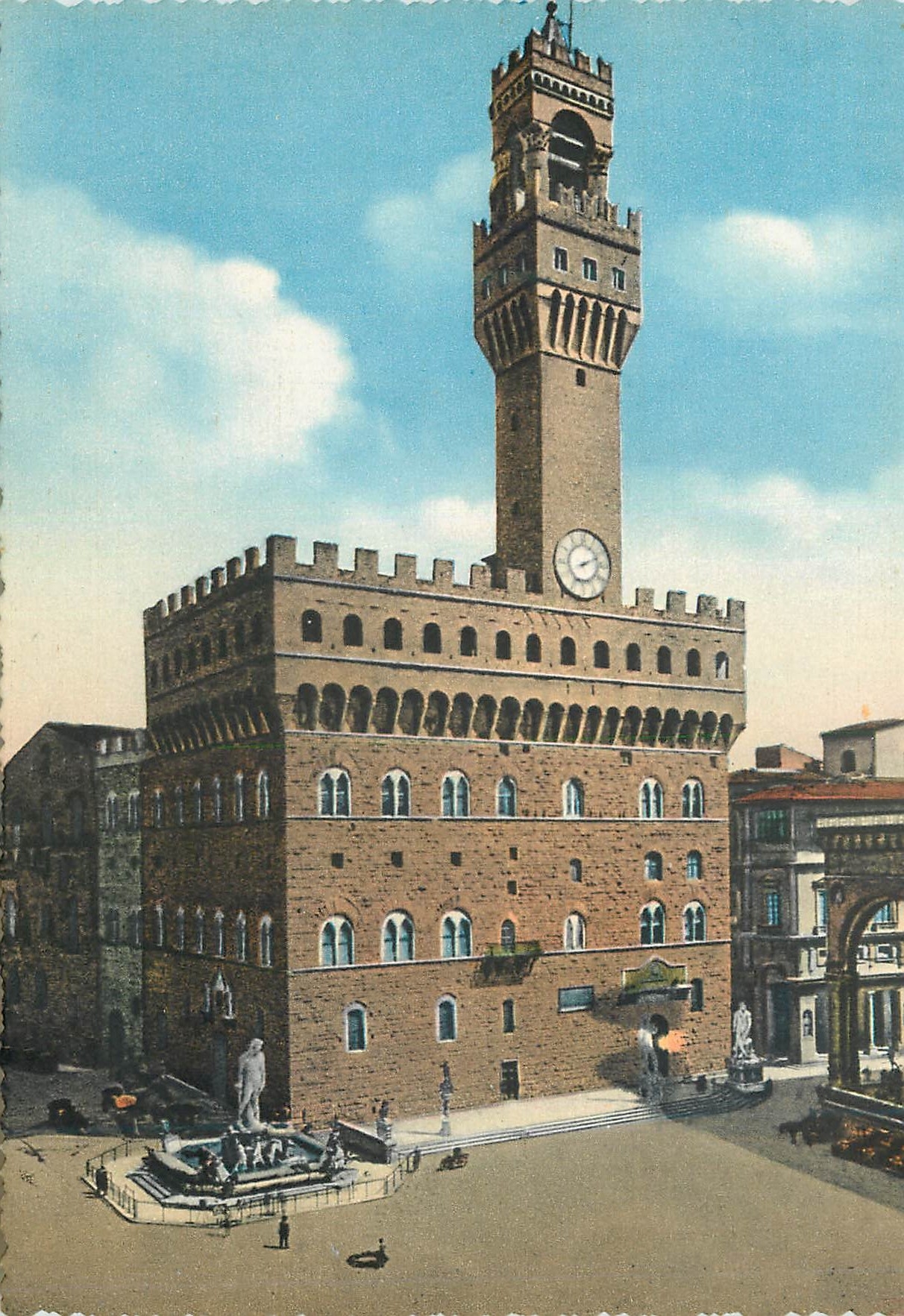 CPM Firenze le vieux palais or de la seigneurie
