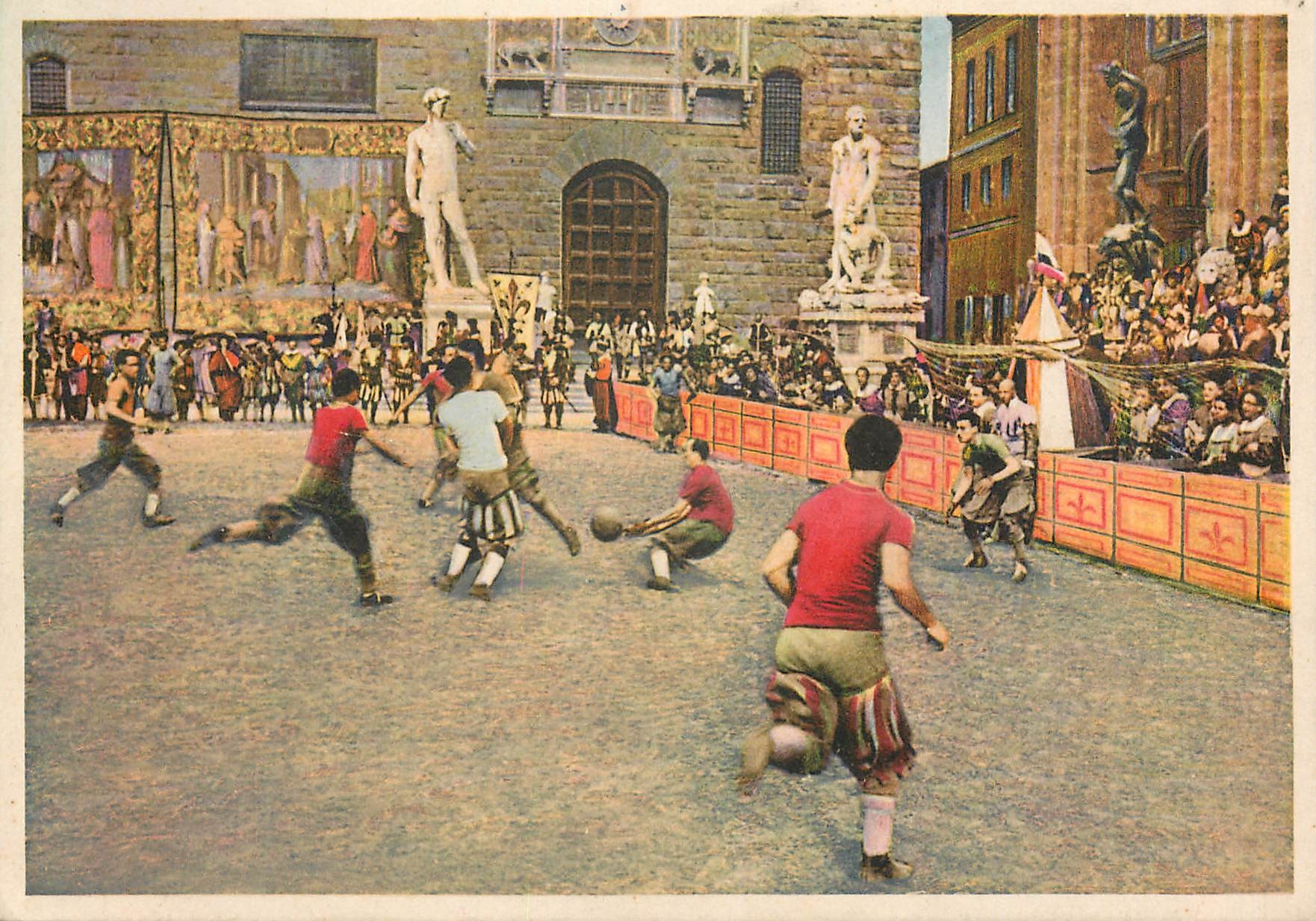 CPM Firenze gioco del calcio in costume Football