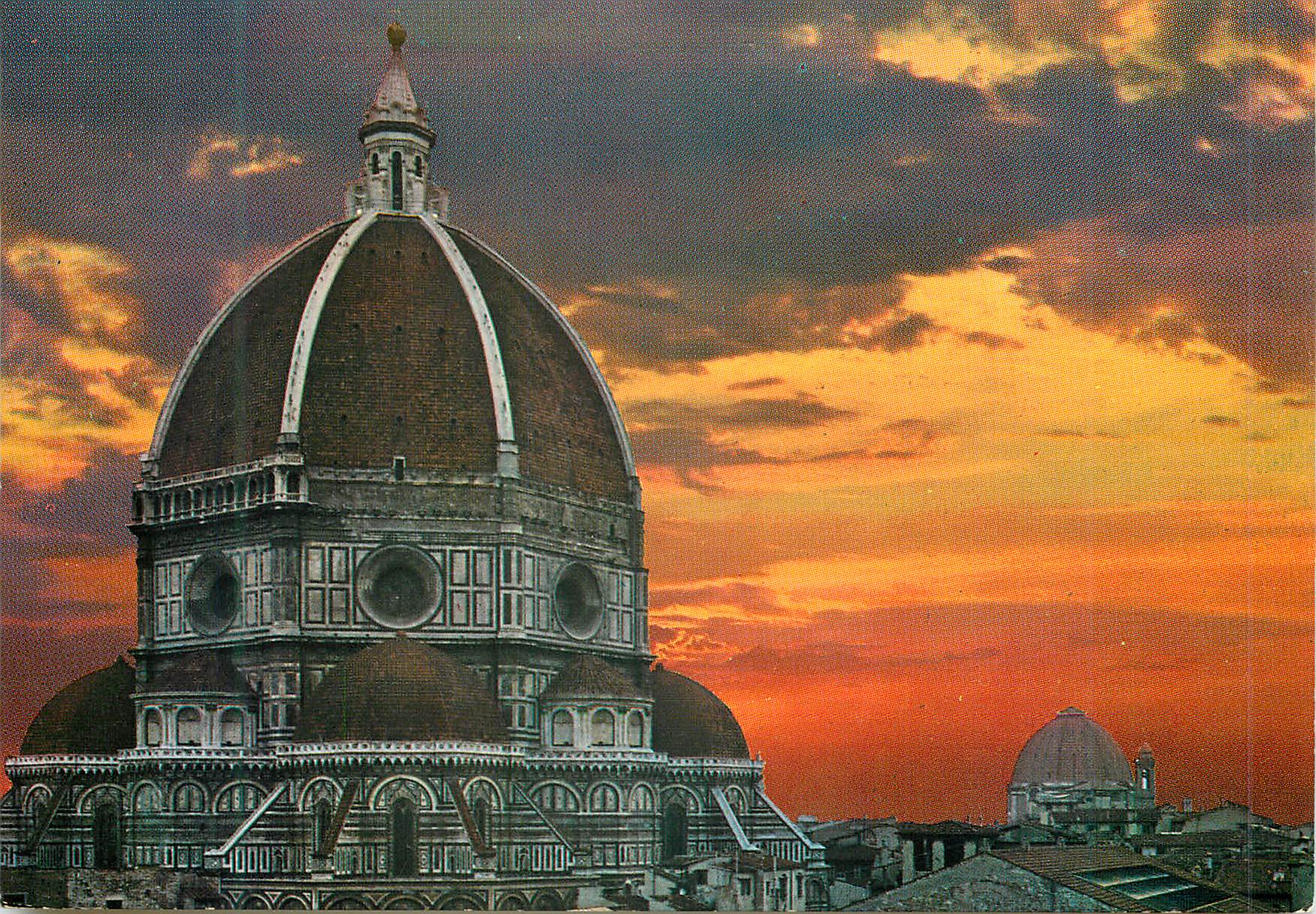 CPM Firenze le dome du brunelleschi (coucher du soleil)