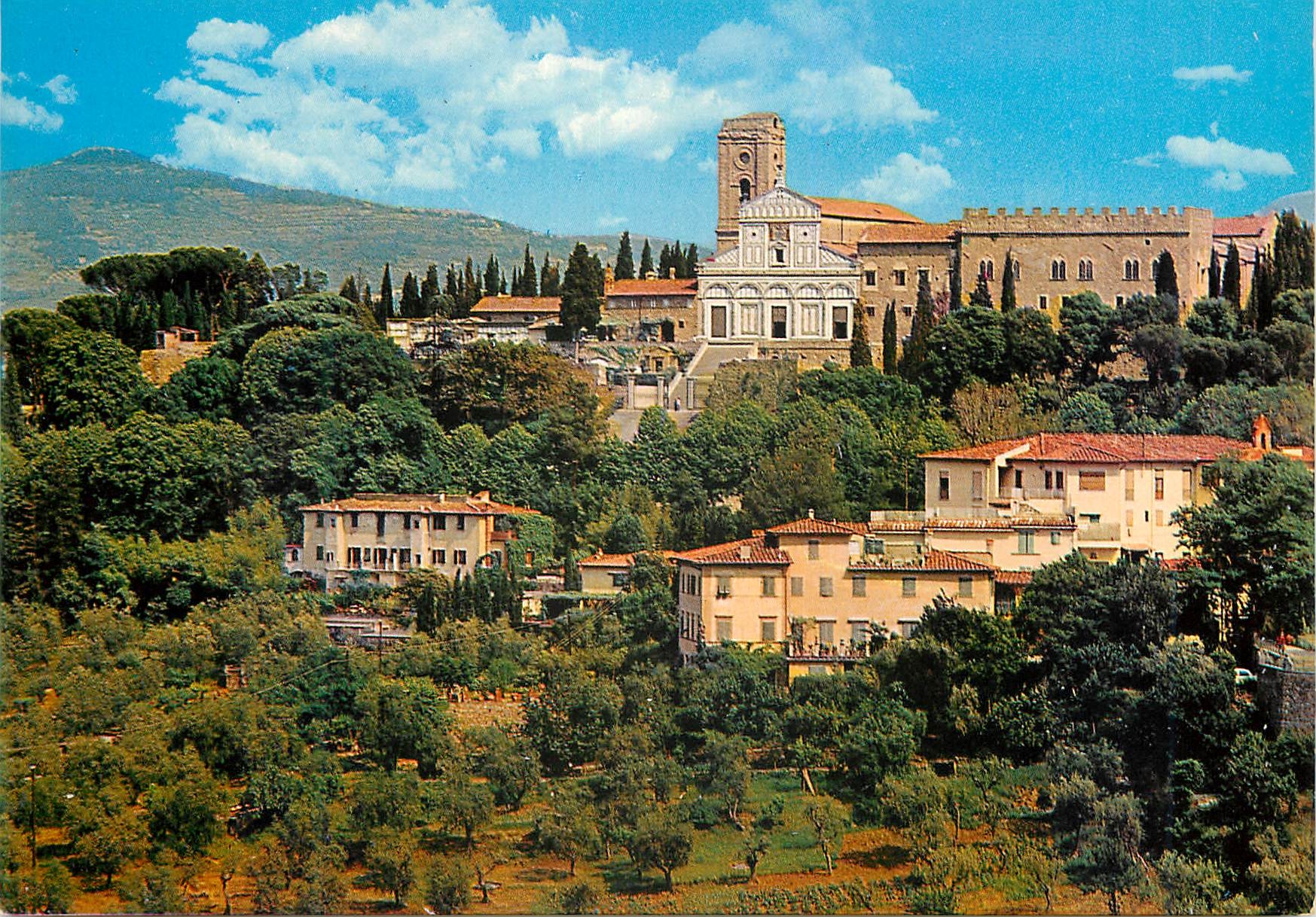 CPM Firenze colline et eglise de st miniato