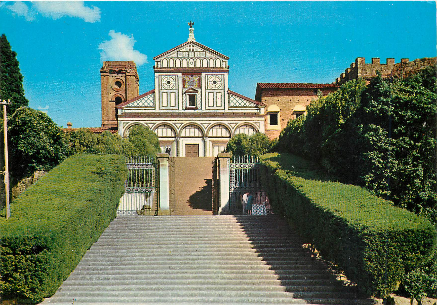 CPM Firenze la basilique de s mininto sur la mosaique