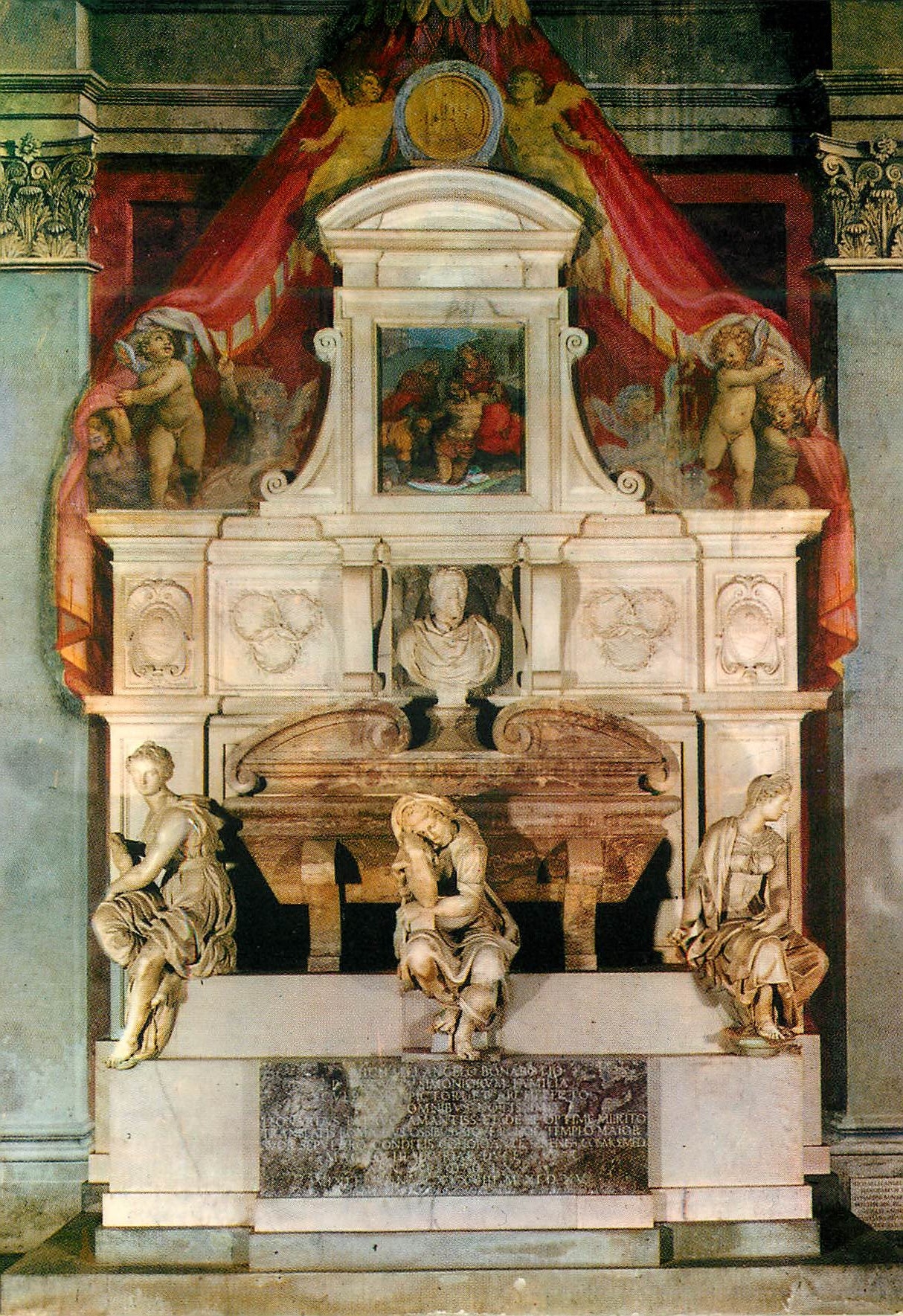CPM Firenze monument a michelange buonarroti
