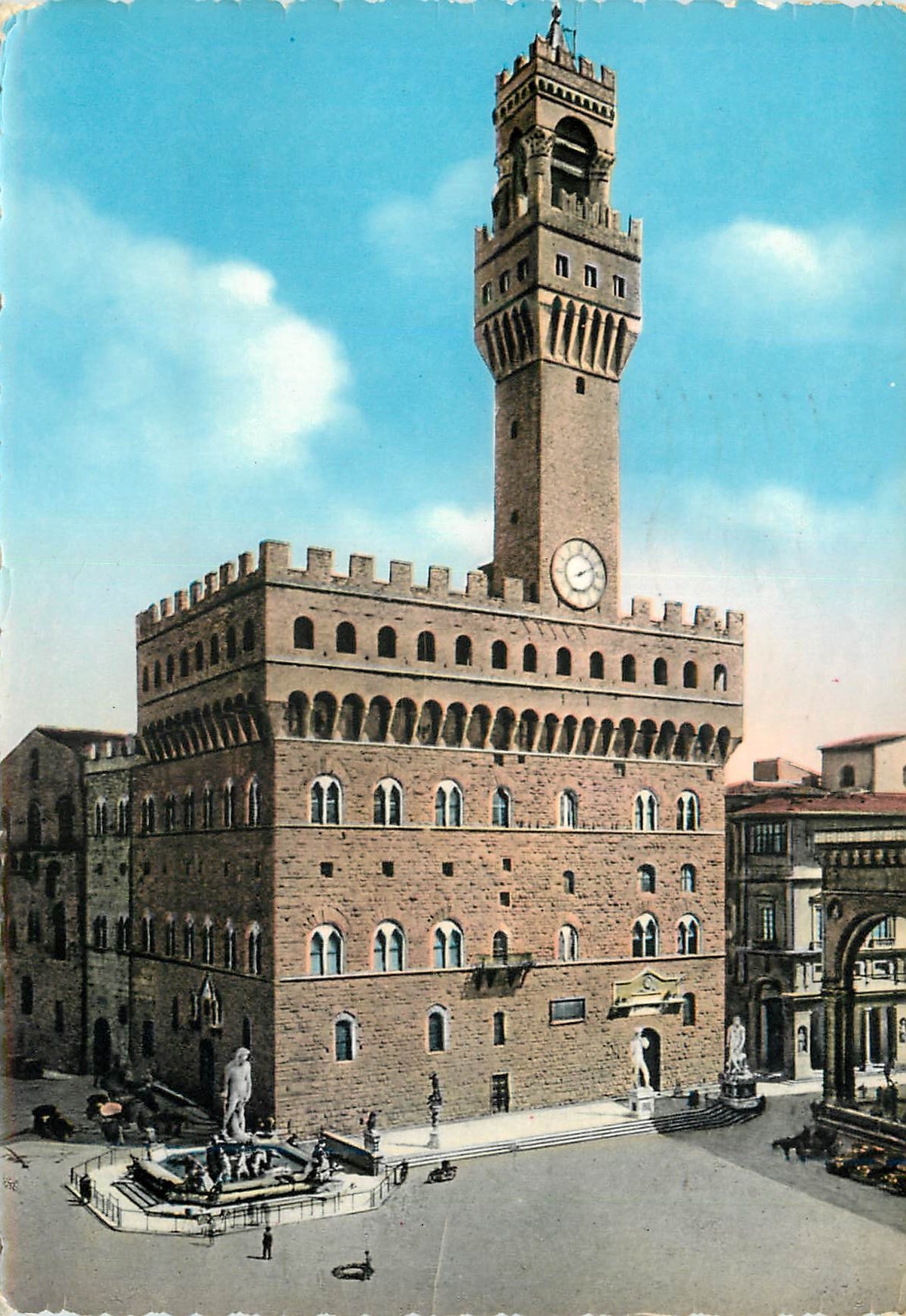 CPM Firenze le vieux palais ou del a segneurie