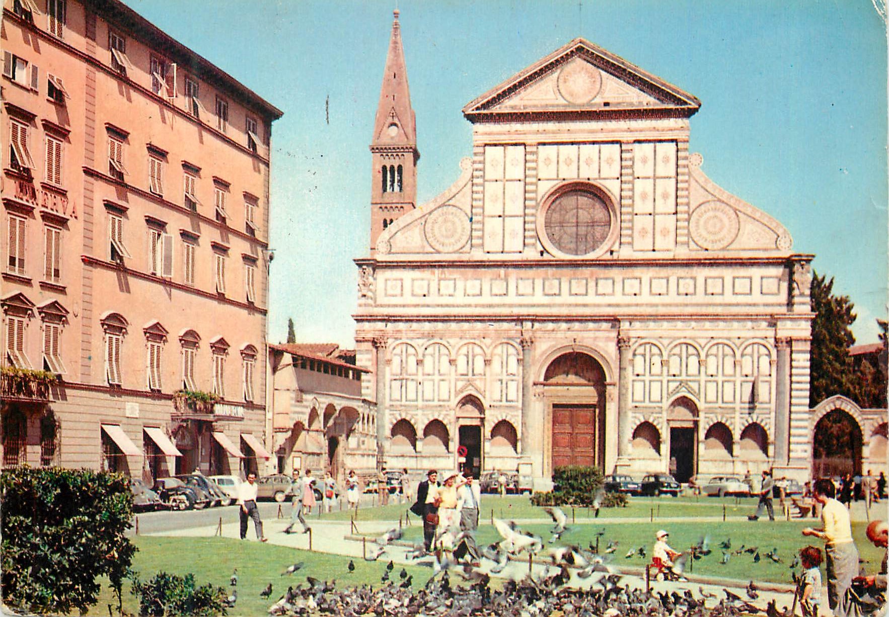 CPM Firenze basilique de santa maria novella