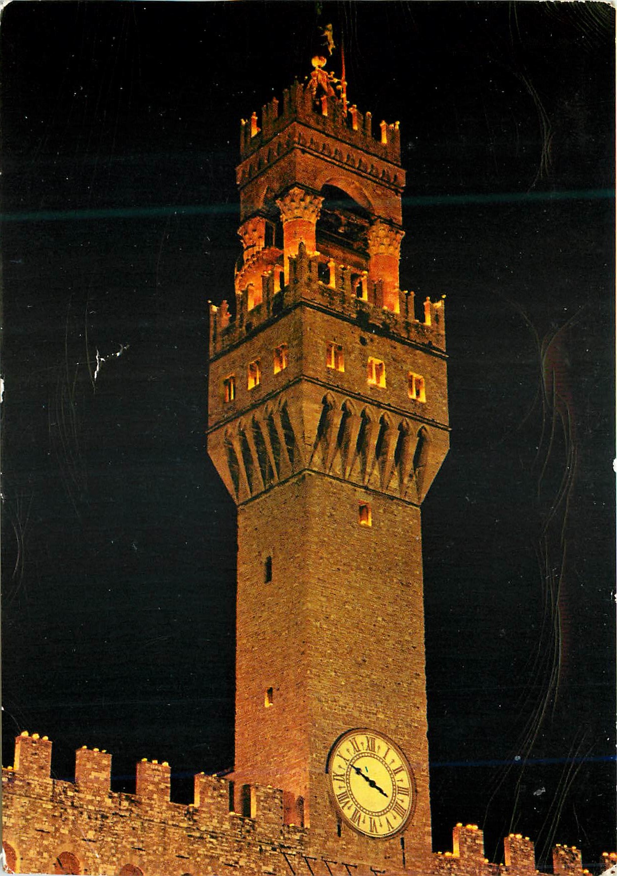 CPM Firenze palais vieux tour d'arnolio