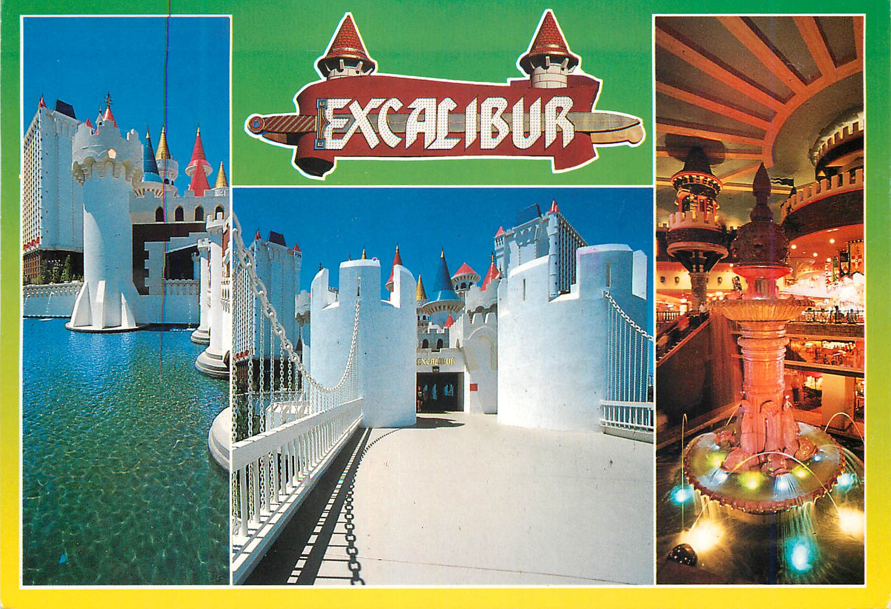 CPM Las vegas excalibur hotel casino the resort where legends come alive with king arthur's tournament