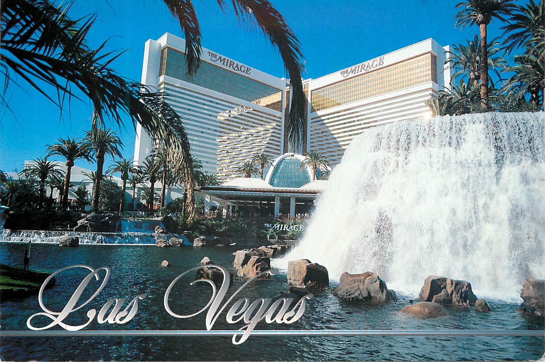 CPM Las vegas the mirage replacing the traditional neon sign