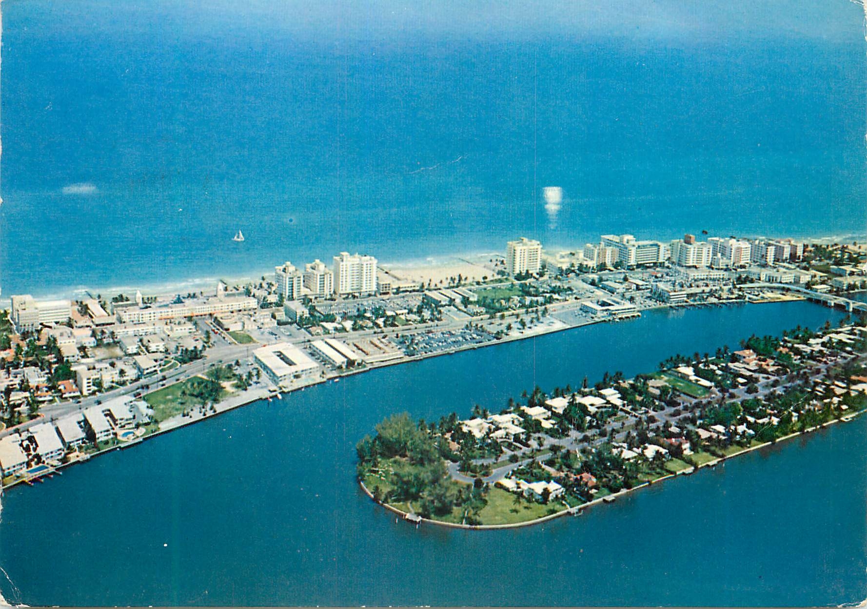 CPM Miami vue aerienne mille ans apres les vikings