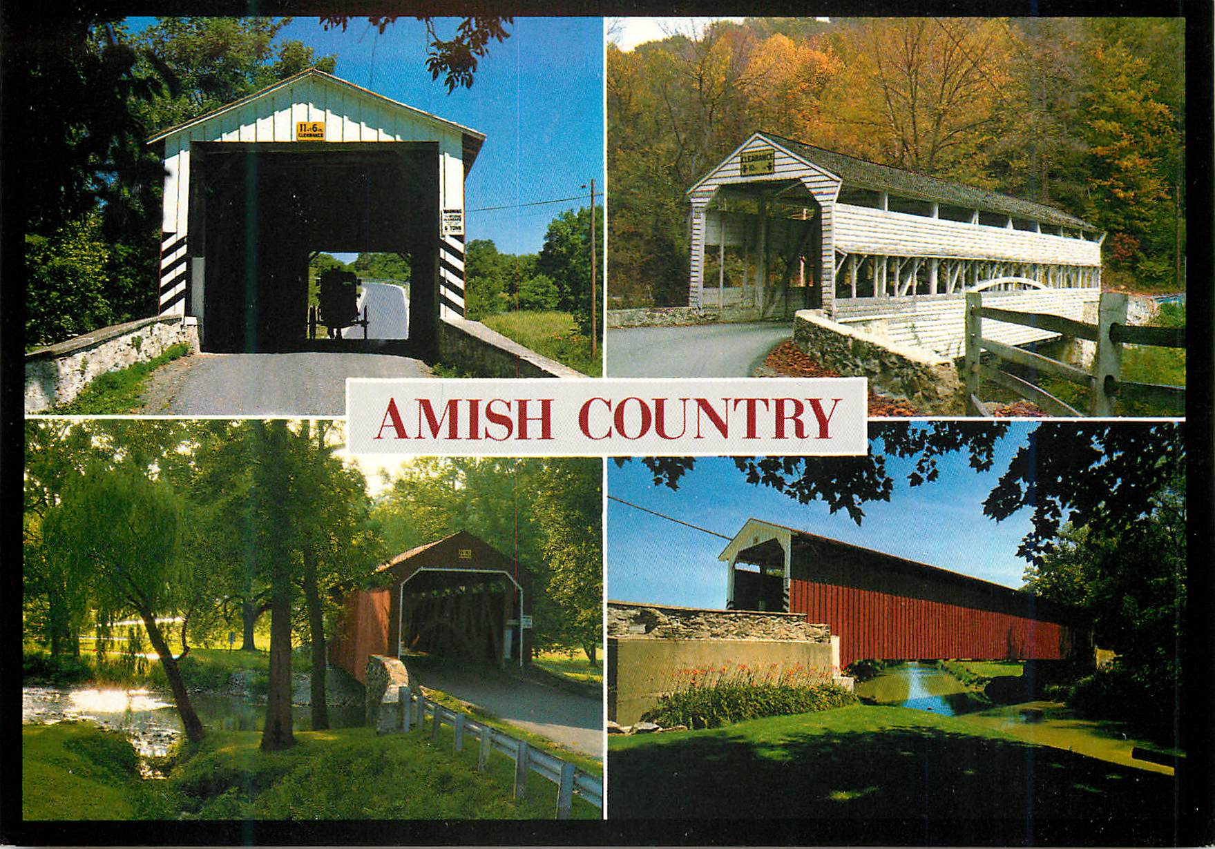 CPM Amish country pennsylvania dutch country has the largest number of existing cevered bridges in the world