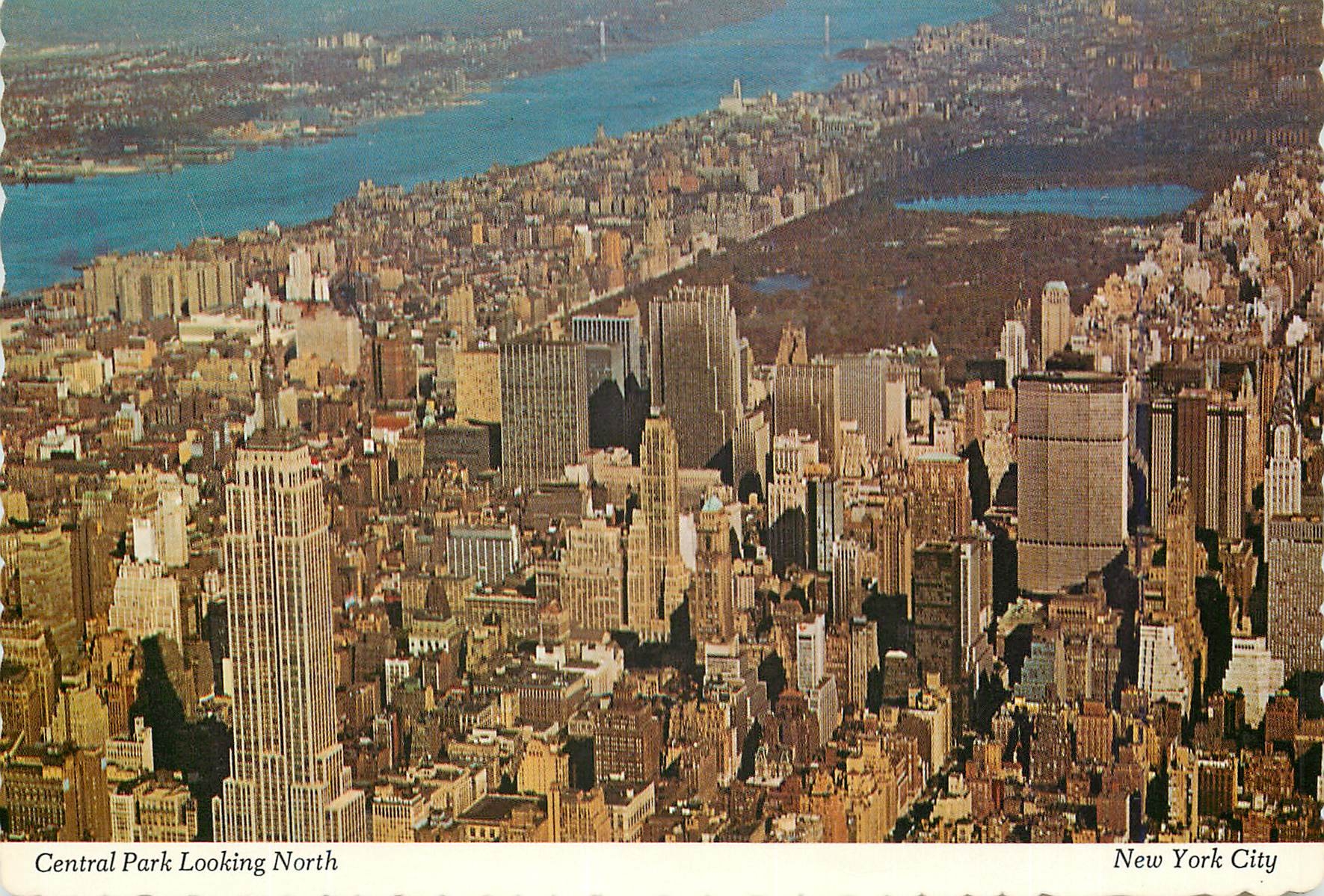 CPM New york city central park looking north
