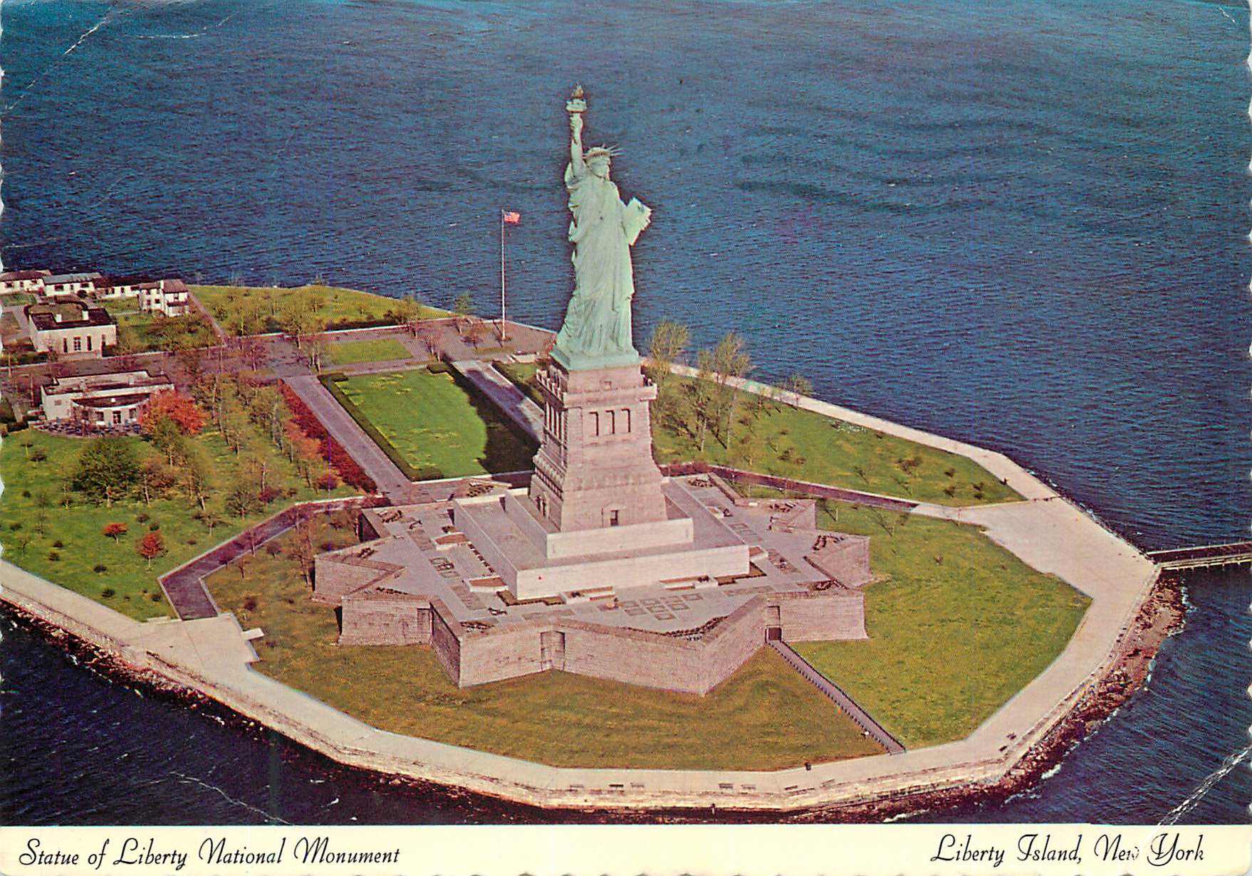 CPM Lyberty island statue of liberty national monument 