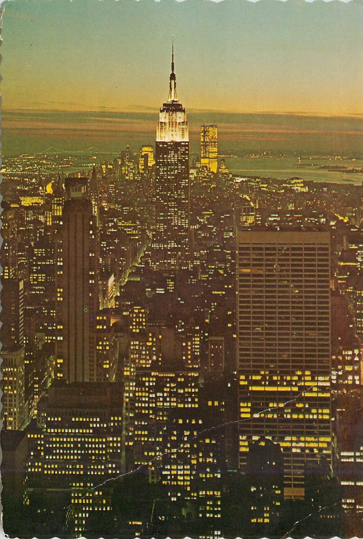 CPM New york view from R C A LOOKING SOUTHWEST
