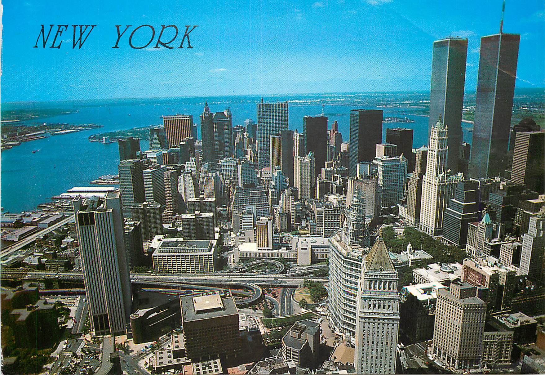 CPM New York Aerial view of tower Manhattan