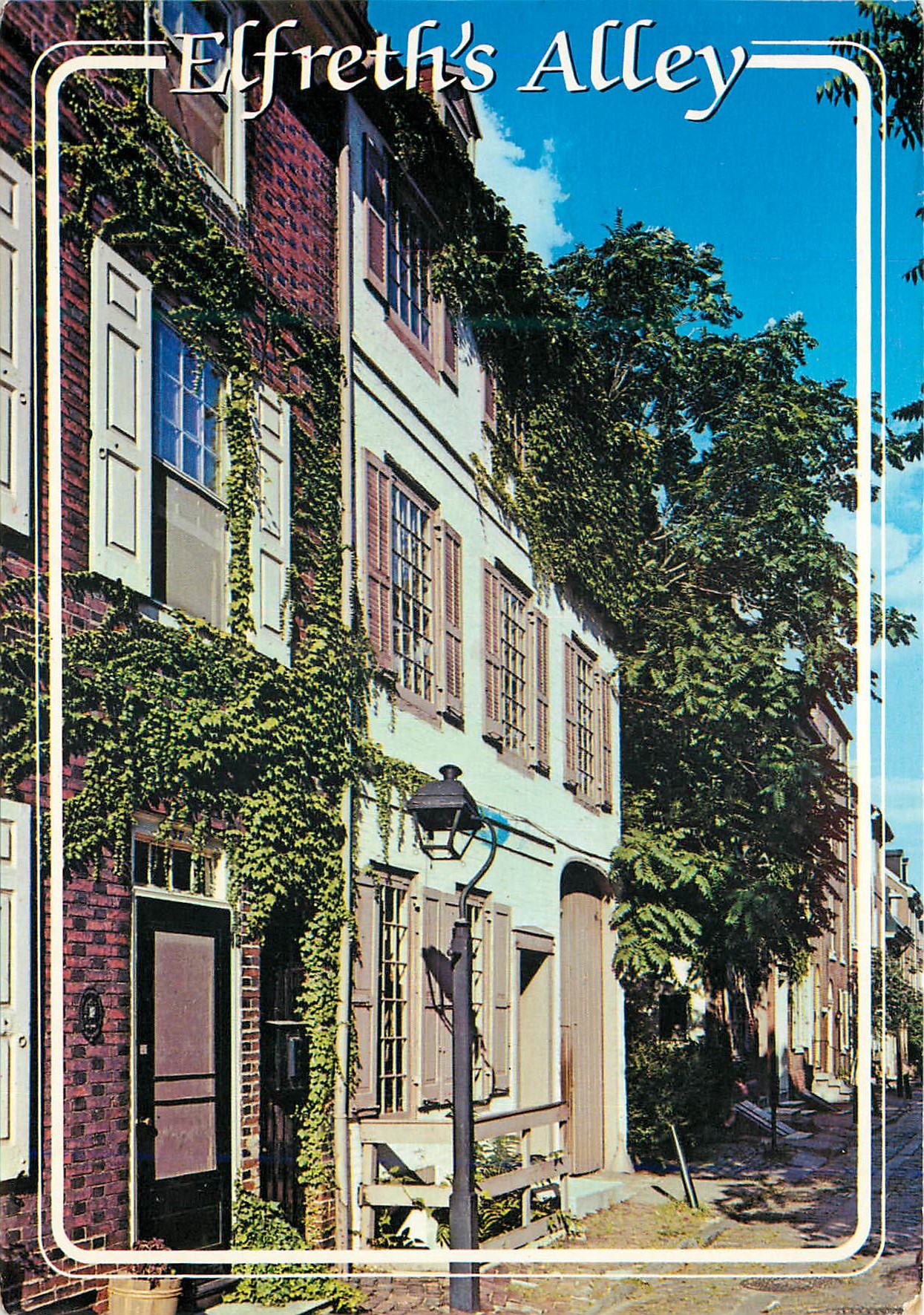 CPM Philadelphia Pennsylvania Elfreth's Alley