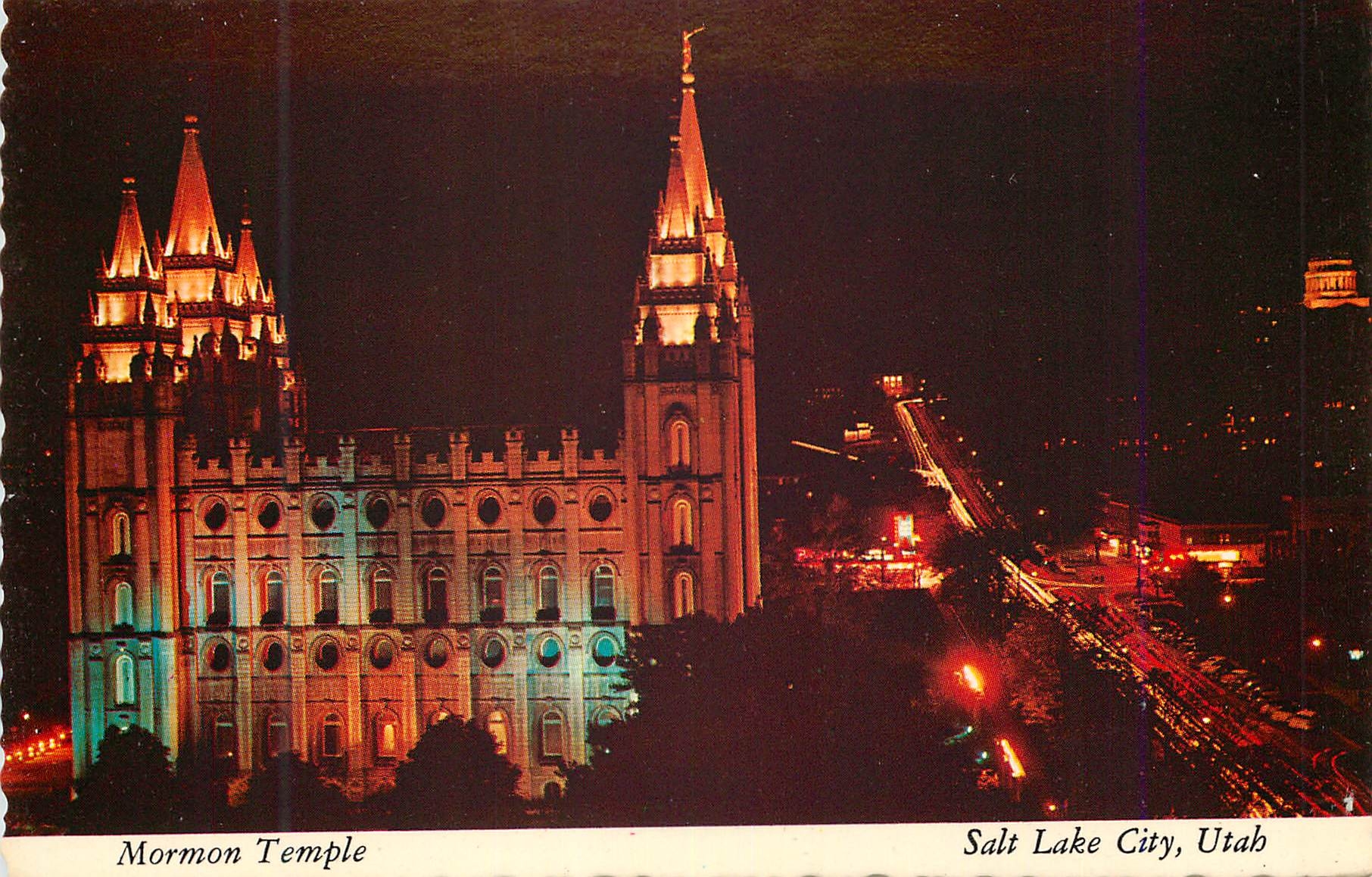 CPM Mormon Temple Salt Lake City Utah