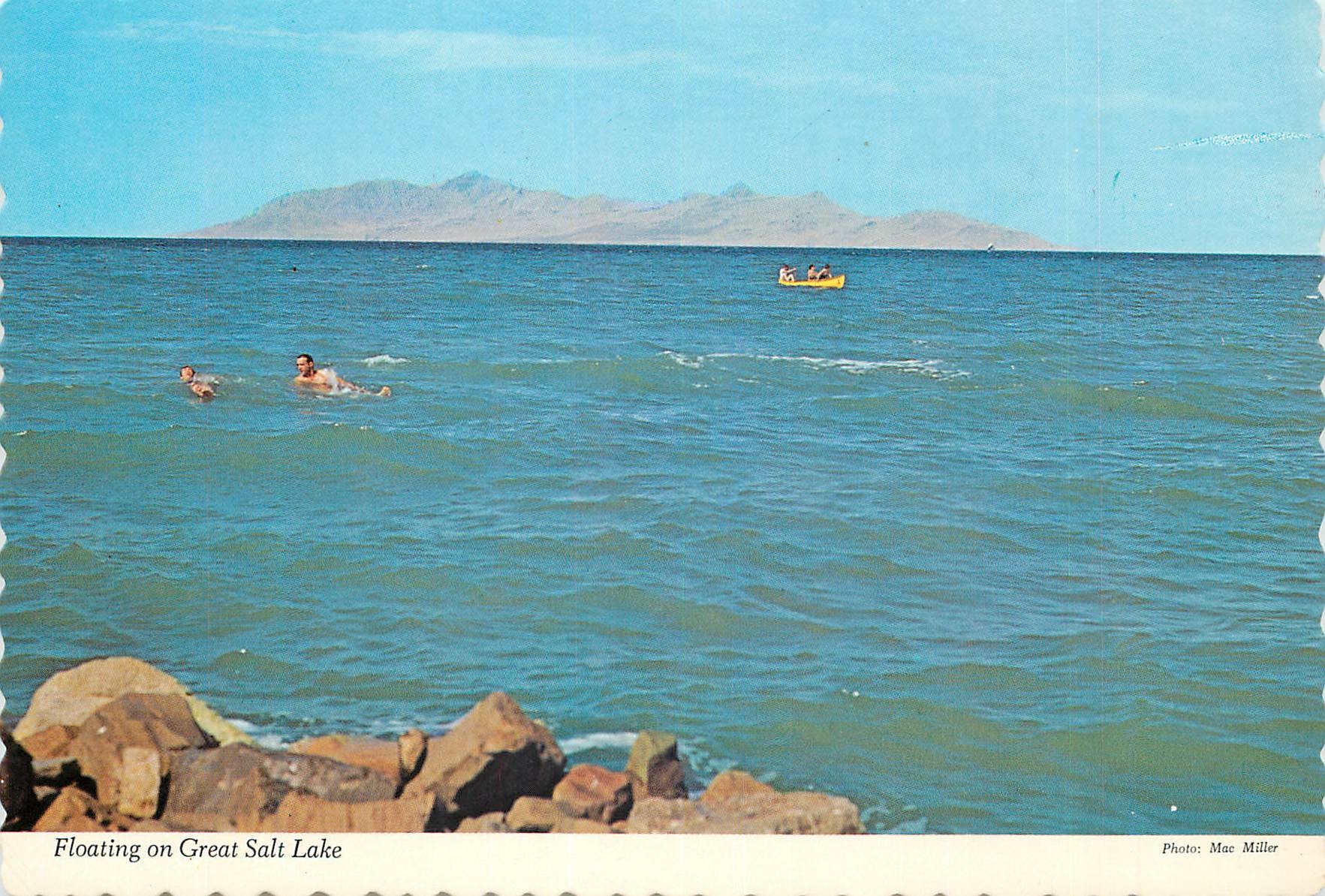 CPM Utah Swimmers in Great Salt Lake