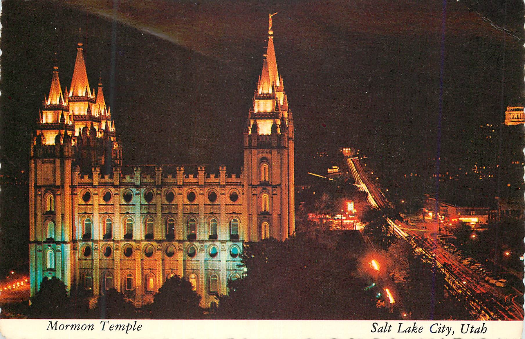 CPM Mormon Temple Salt Lake City Utah
