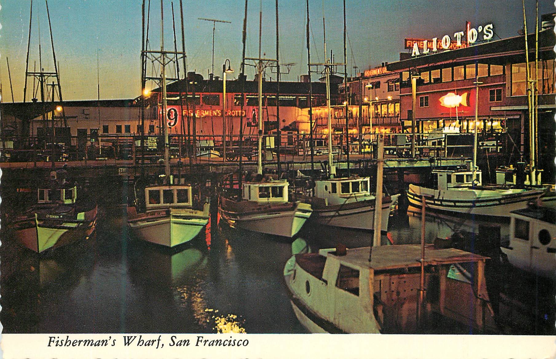 CPM San Francisco Fisherman's Whart Bateaux