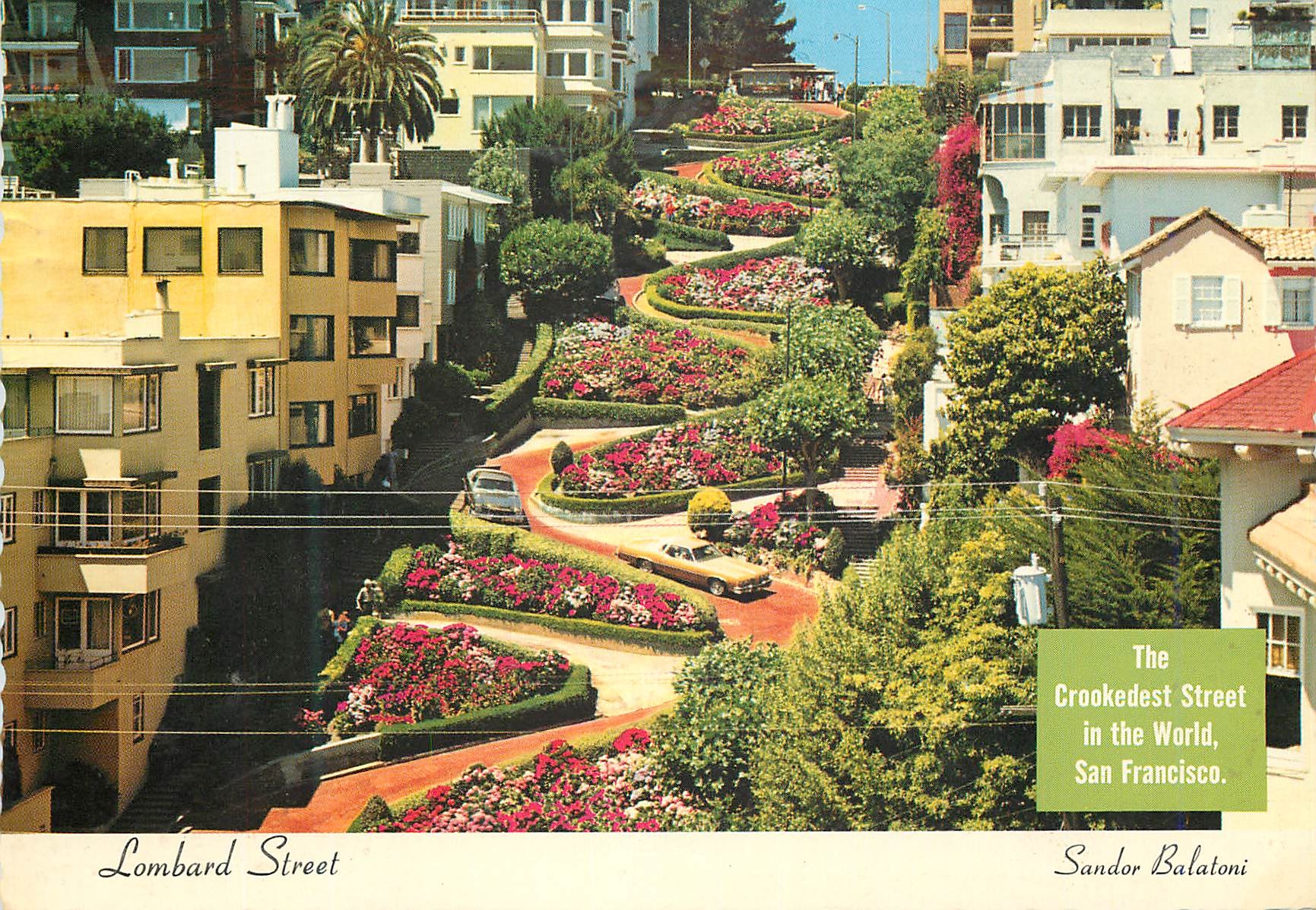CPM San Francisco Lombard Street Sandor Balatoni