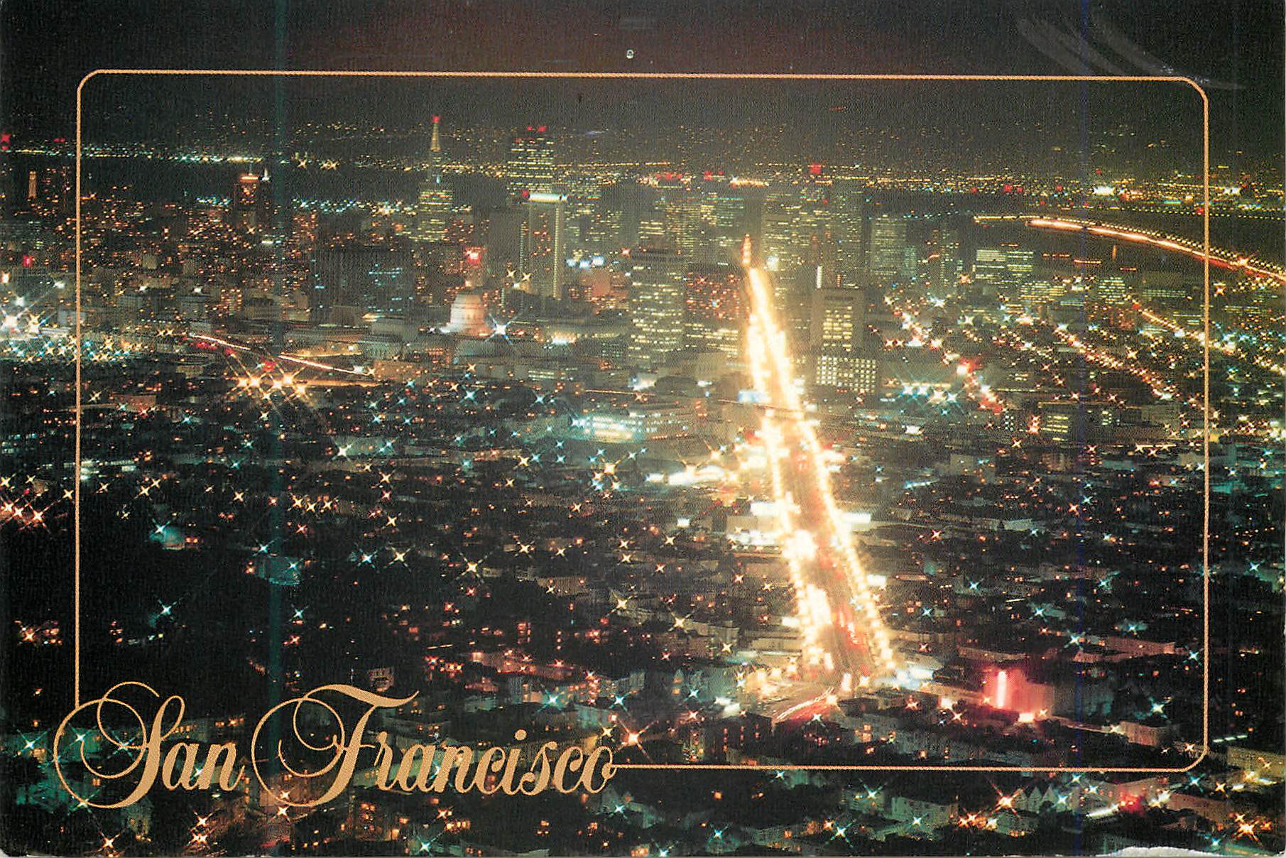 CPM San Francisco A Sparking view of San Francisco as seen from twin Peaks