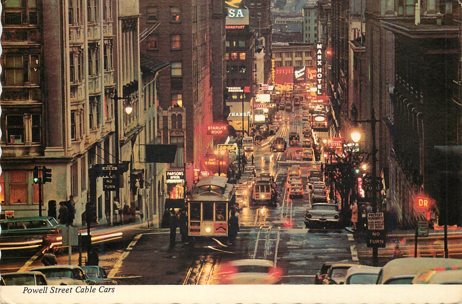 CPM San Francisco Powell Street Cable Cars