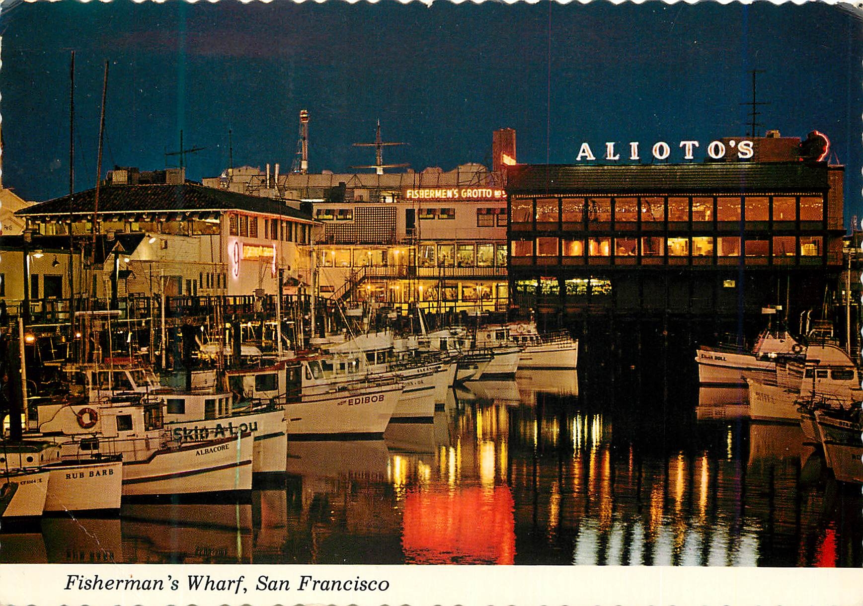 CPM San Francisco Fisherman's Wharf Bateaux