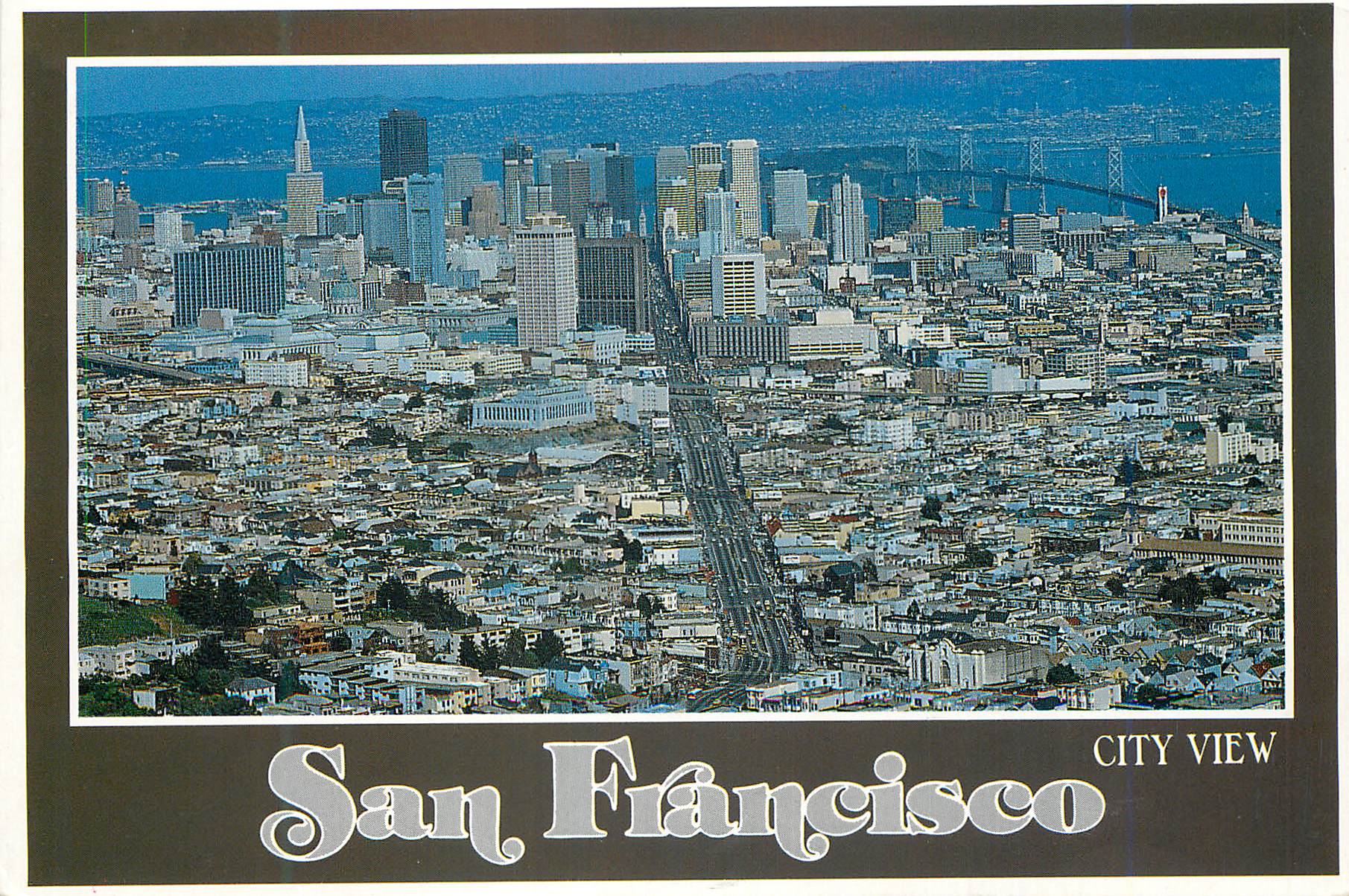 CPM San Francisco A view of San Francisco from the top of Twin Peaks