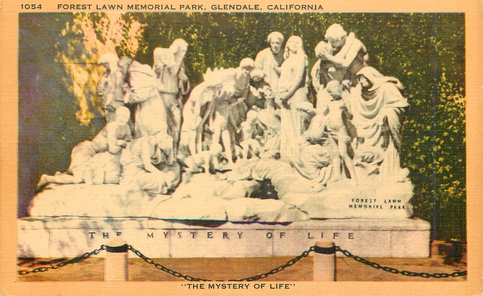 CPA California Forest Lawn Memorial Park