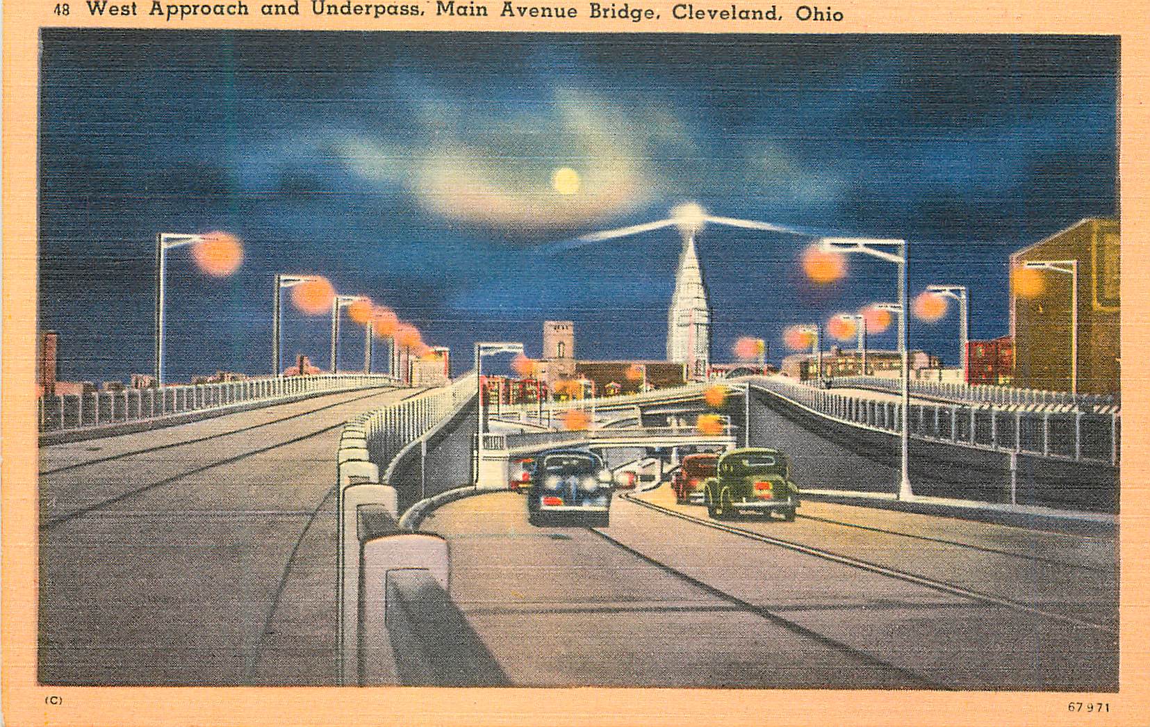 CPA West Approach and Underpass  Main Avenue Bridge Cleveland Ohio