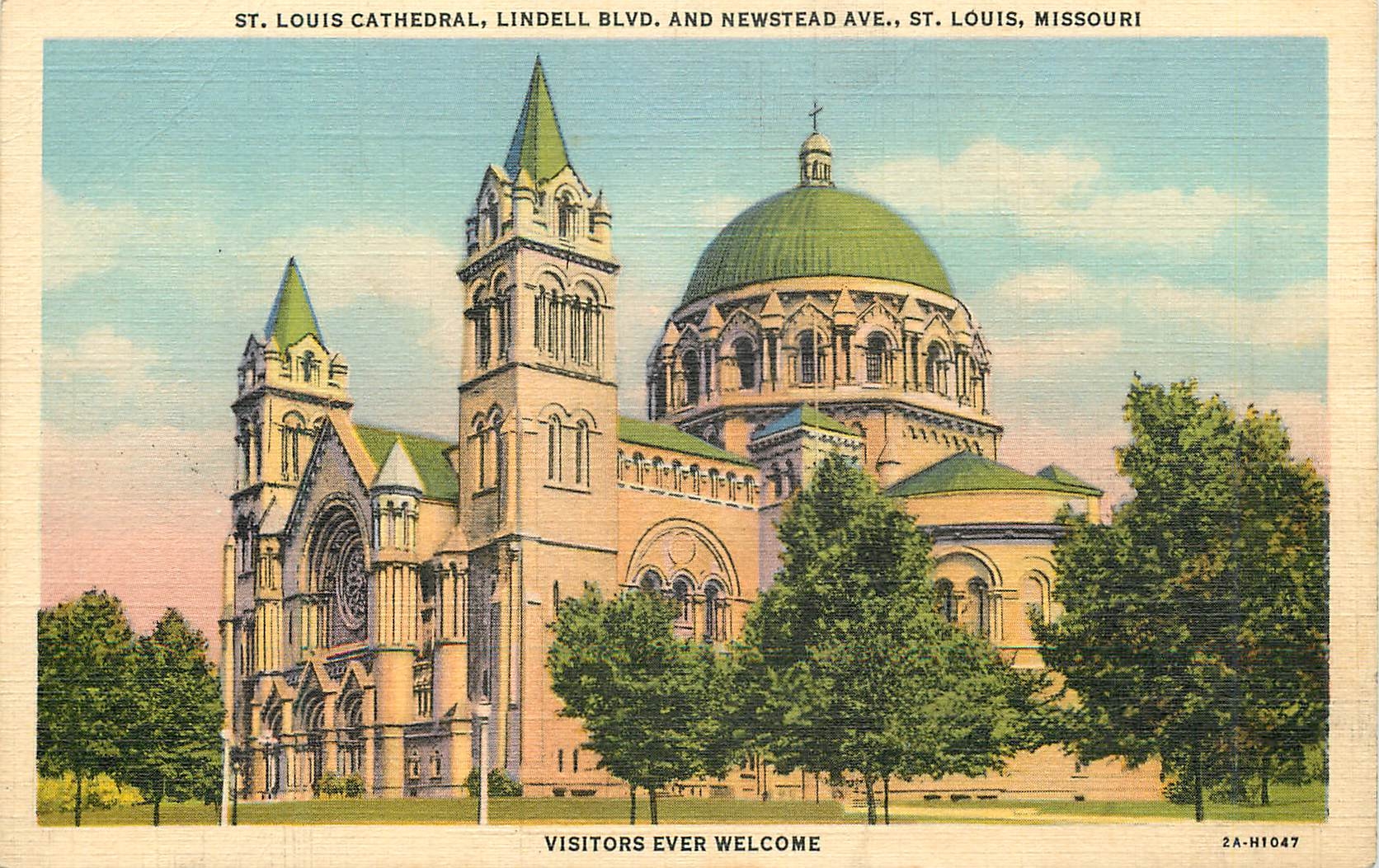 CPA Louis Cathedral  Lindell Blvd and Newstead Ave St Louis Missouri