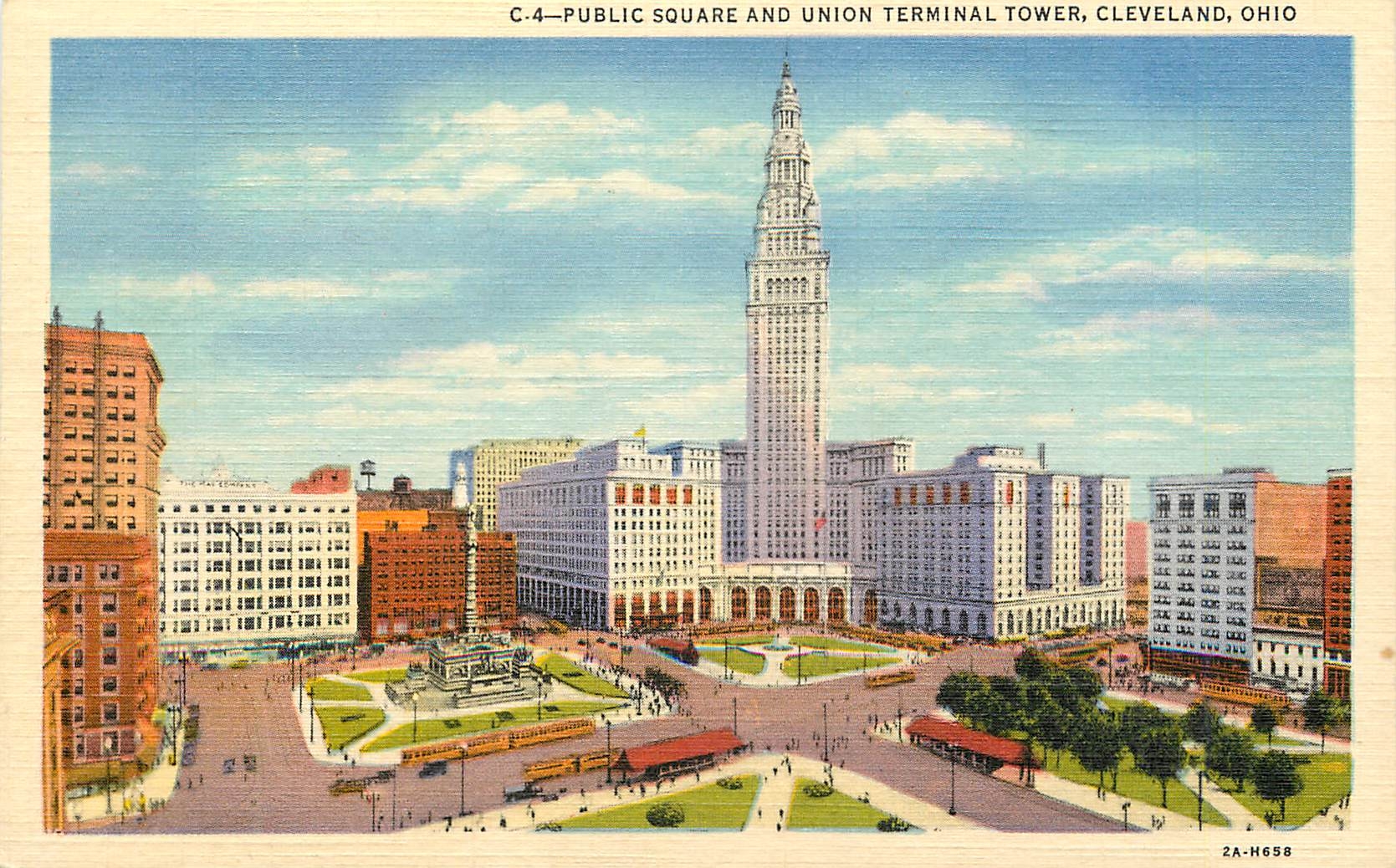 CPA Public Square and Union Terminal Tower Cleveland Ohio