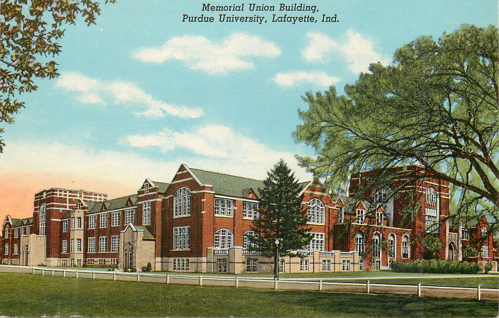CPA Memoral Union Building Purdue University Lafayette
