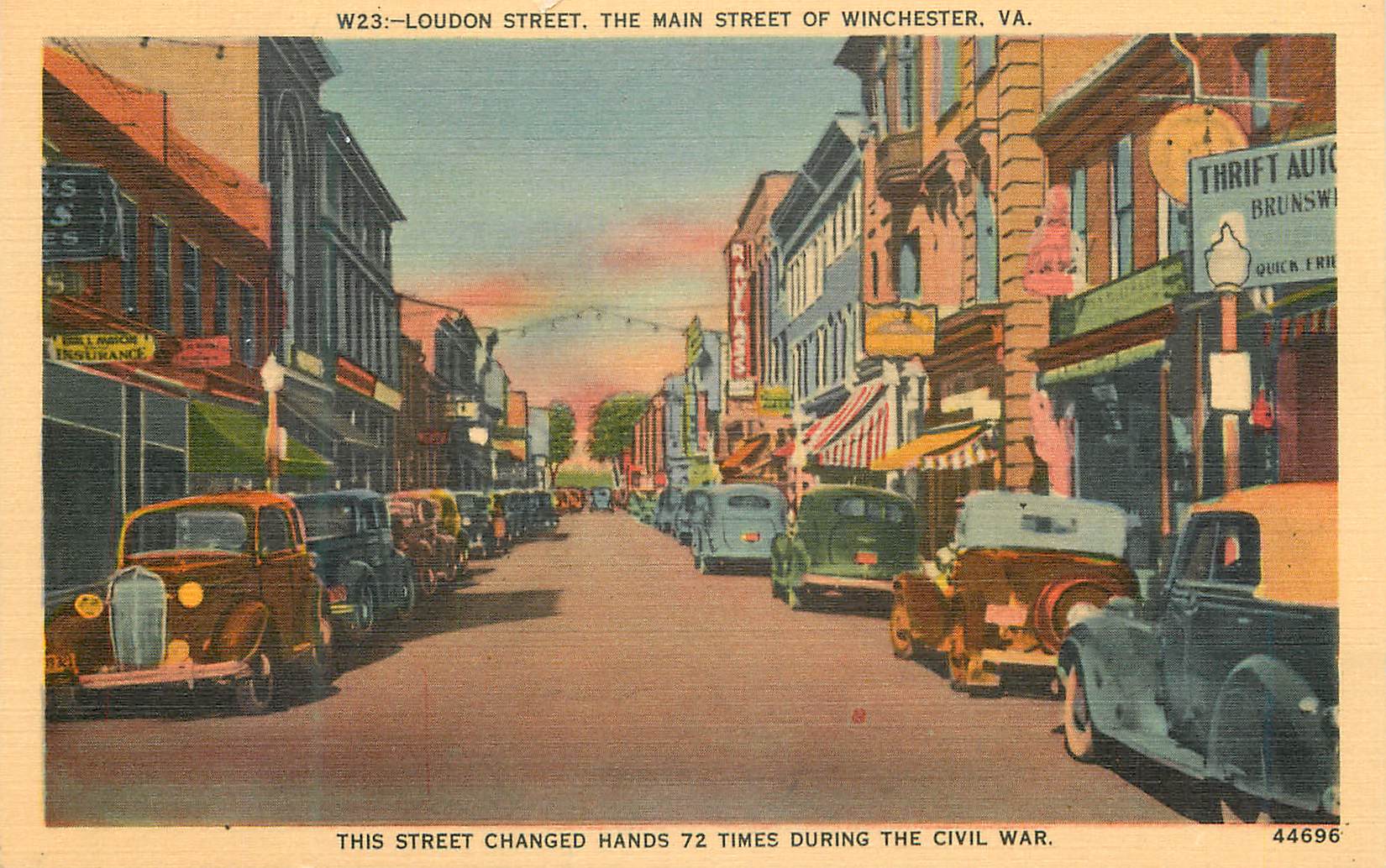 CPA Loudon Street The Main Street of Winchester