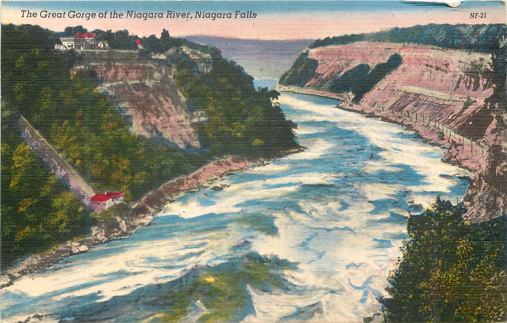 CPA The Great Goerge of The Niagara River