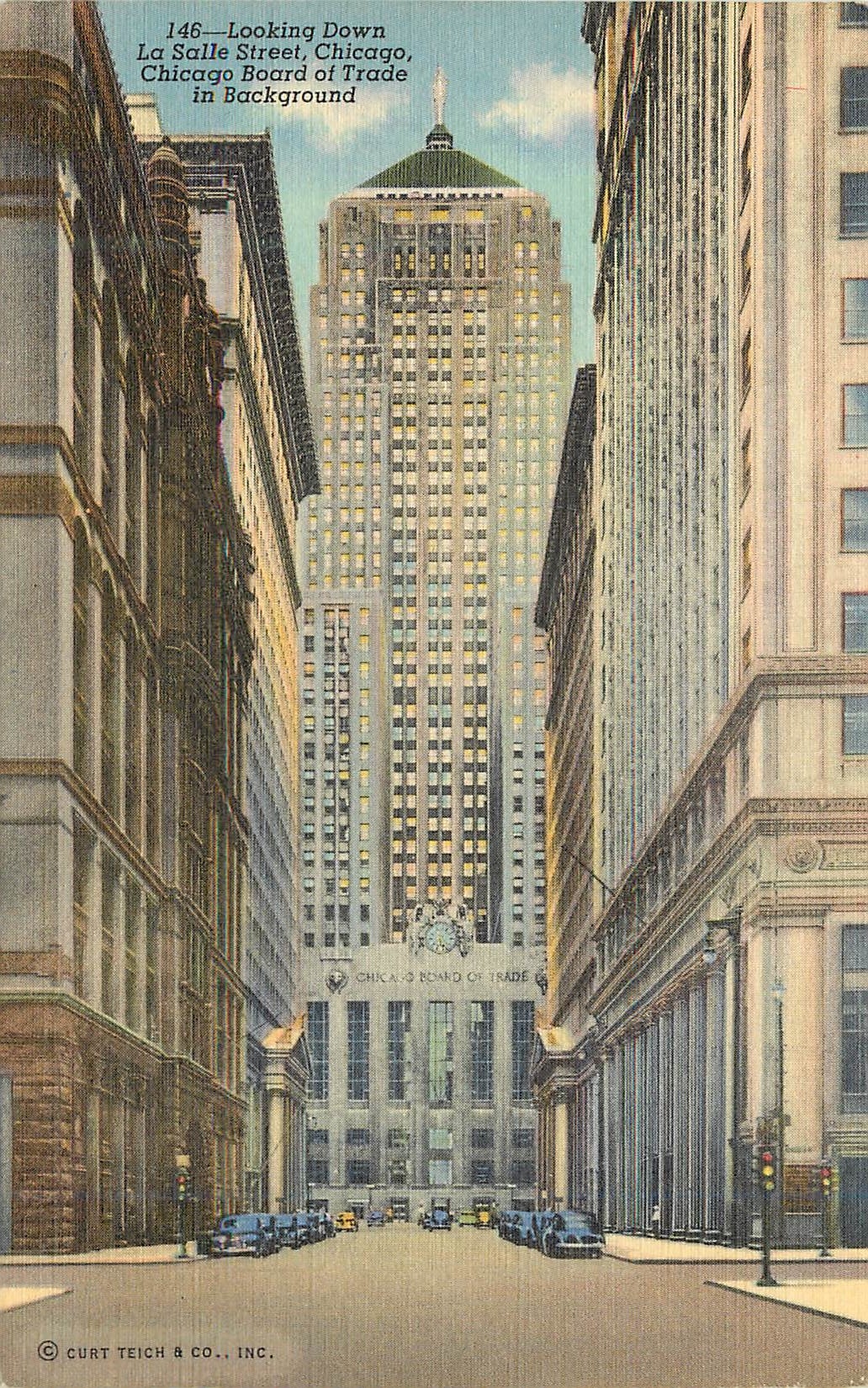 CPA Chicago Board of Trade in Background