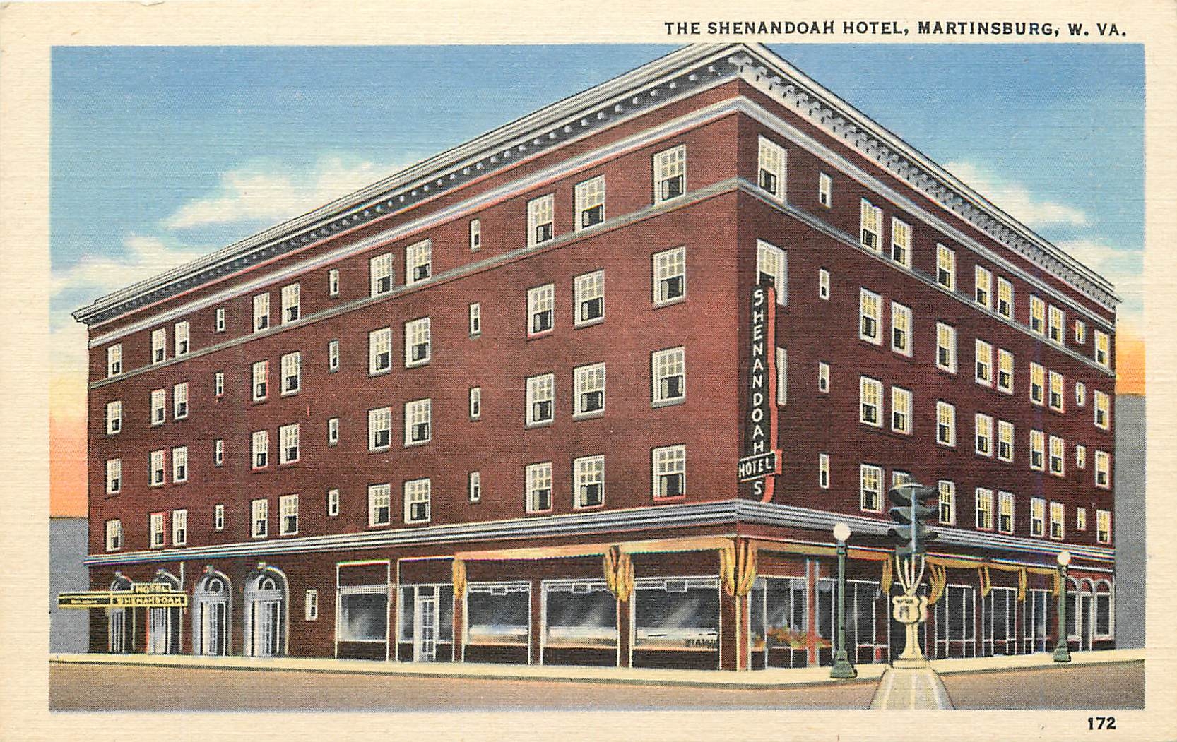 CPA The Shenandoah Hotel Martinsburg