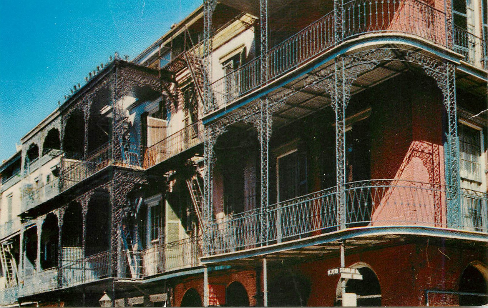 CPA New Orleans Lace Balconies St Peter