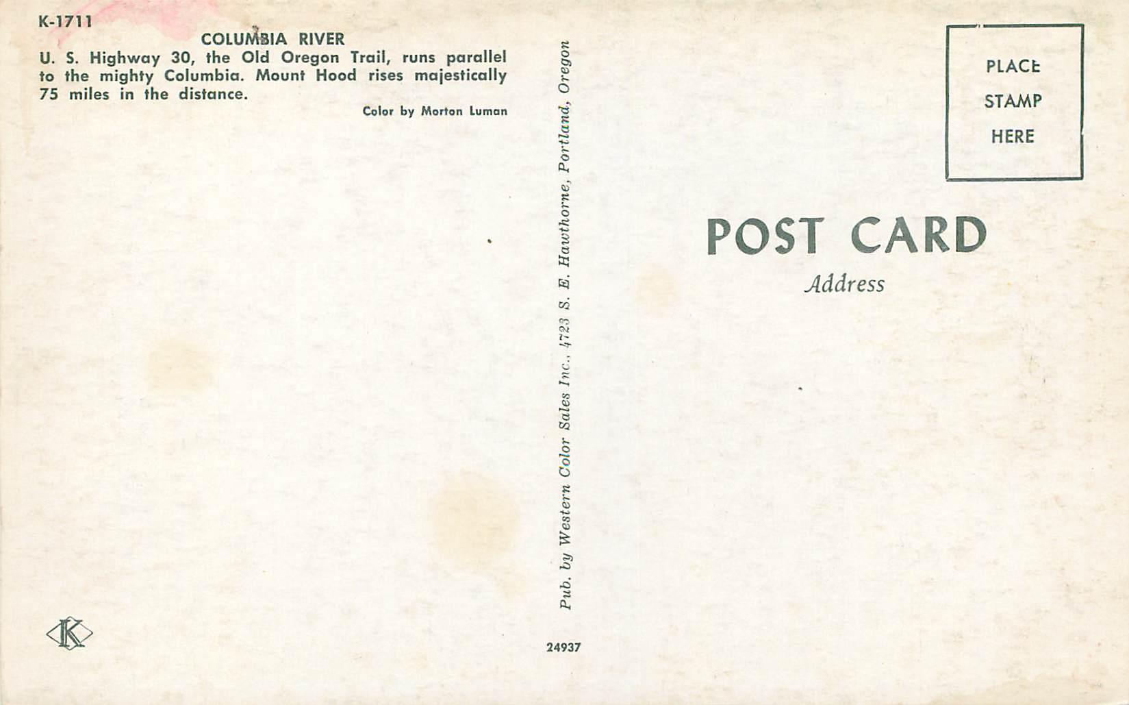 CPA Columbia River — Back