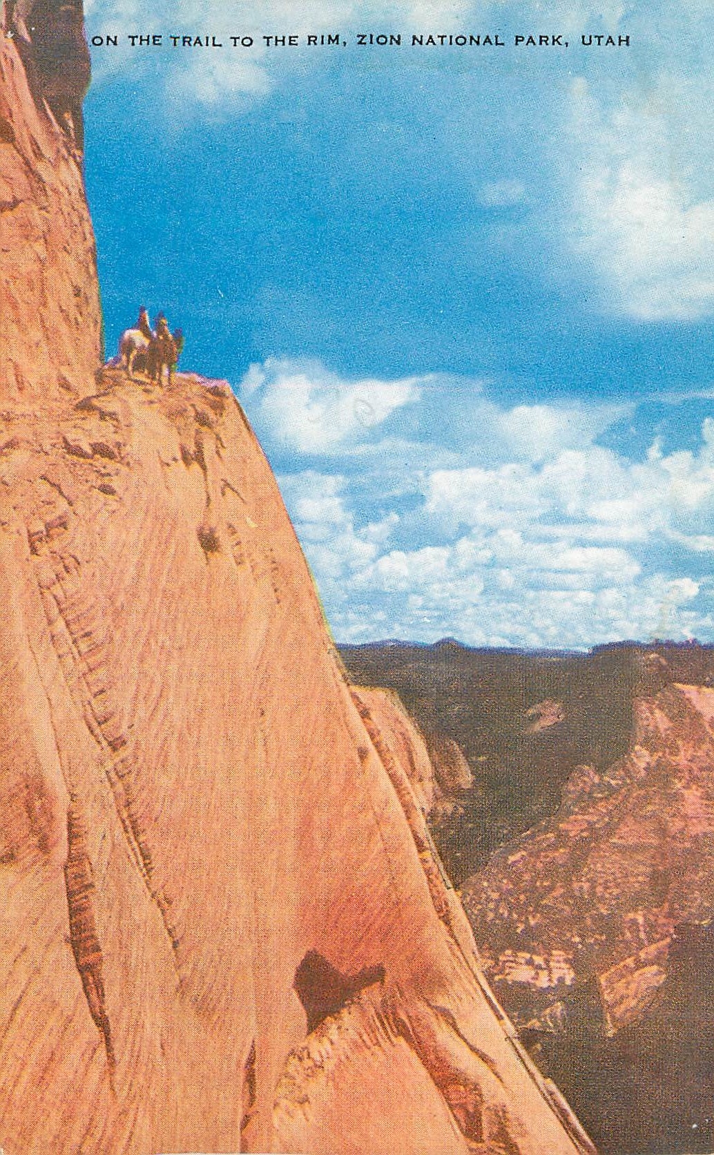 CPA Utah On the rail to the rim Zion National Park