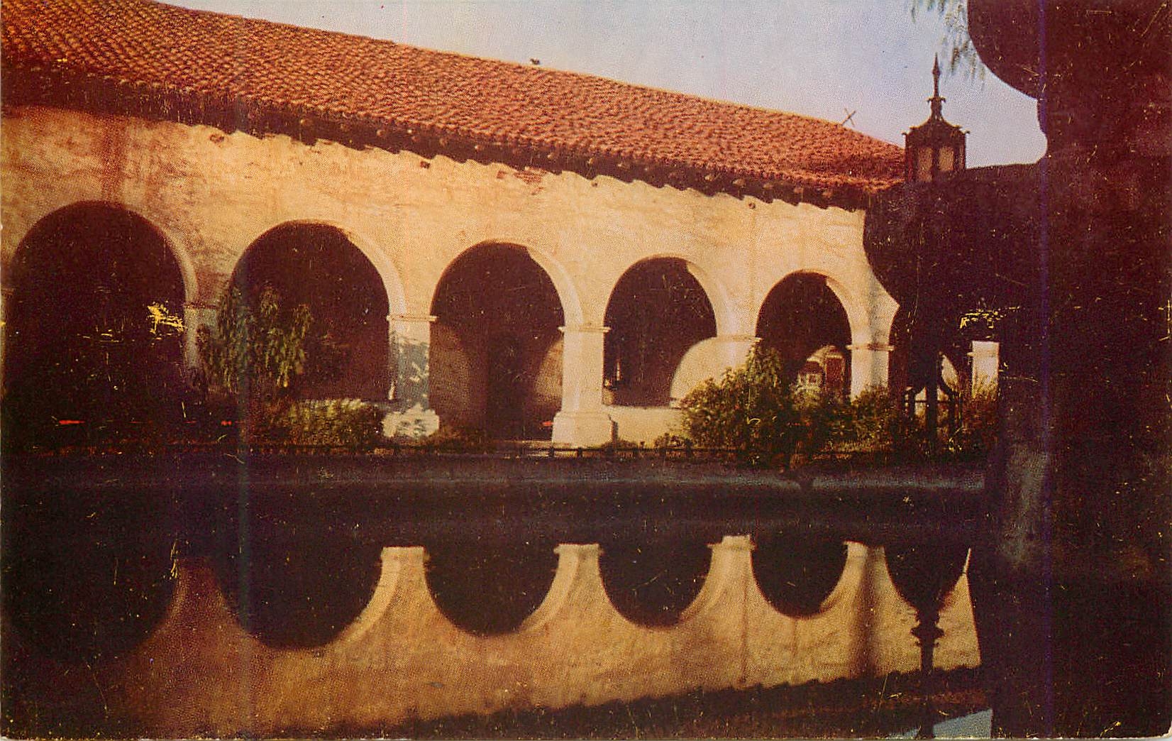 CPA San Fernando Mission San Fernando Rey De Espana Founded September 8 1797