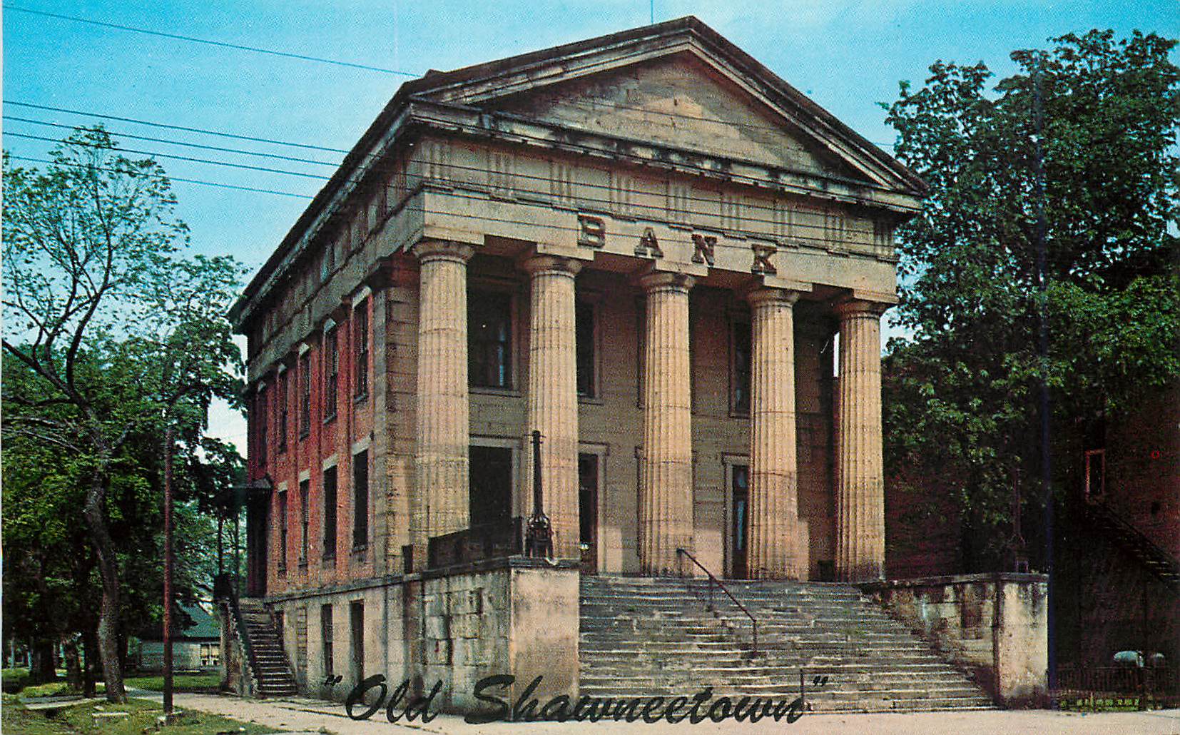 CPA This bank at Old Shawneetown