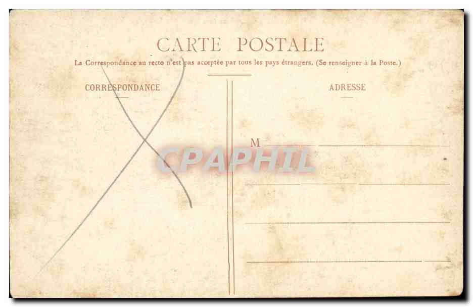 CPA Musee de Lyon Horloge aur armes de Lorraine signee Guy Rumault a Abbeville — Verso