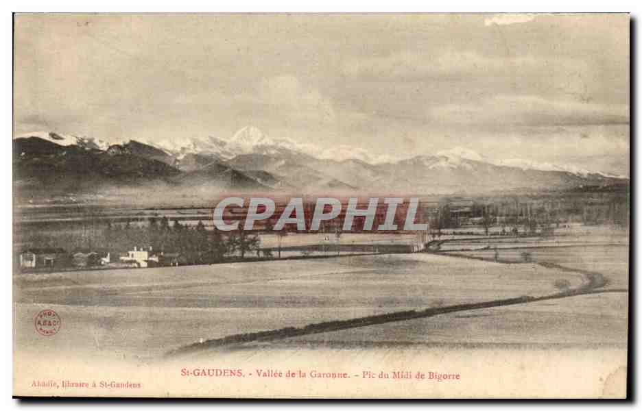 St-GAUDENS - Vallée de la Garonne - Pic du Midi de Bigorre — Akadie, libraire à St-Gaudens